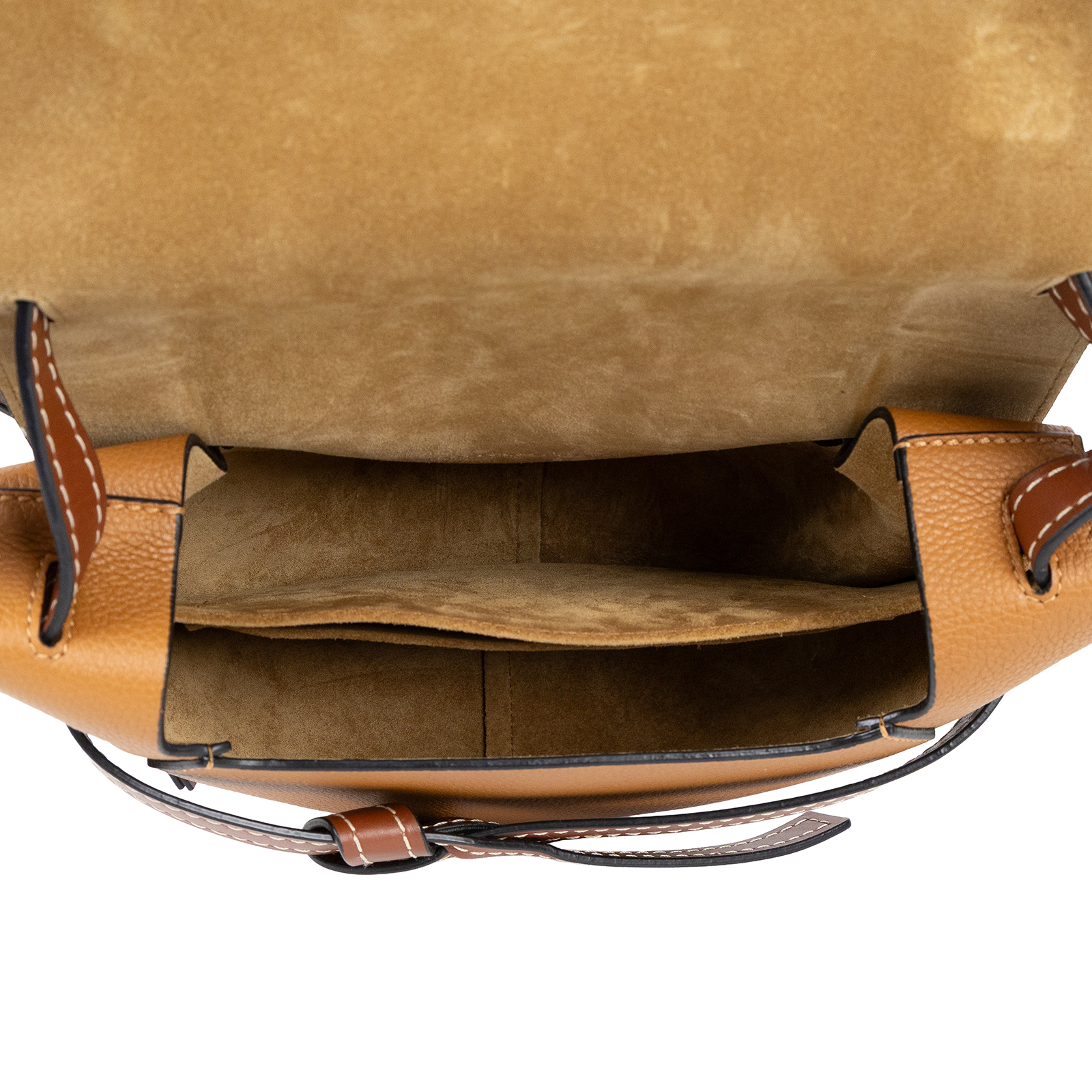 羅意威 LOEWE Small Gate bag 小型 小牛皮 肩背包 321.12.T20 焦糖GATE SMALL 防塵袋