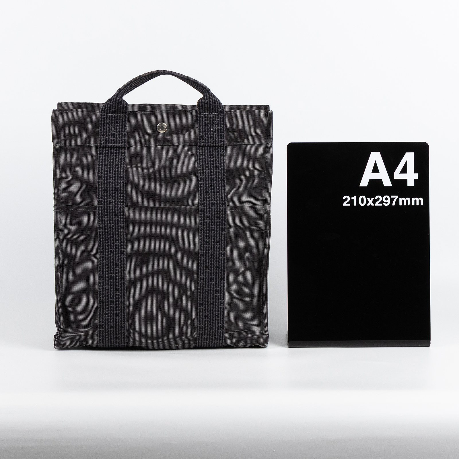 愛馬仕 Hermes Herline MM 後背包 HERLMMB  灰帆布後背包 無附屬品