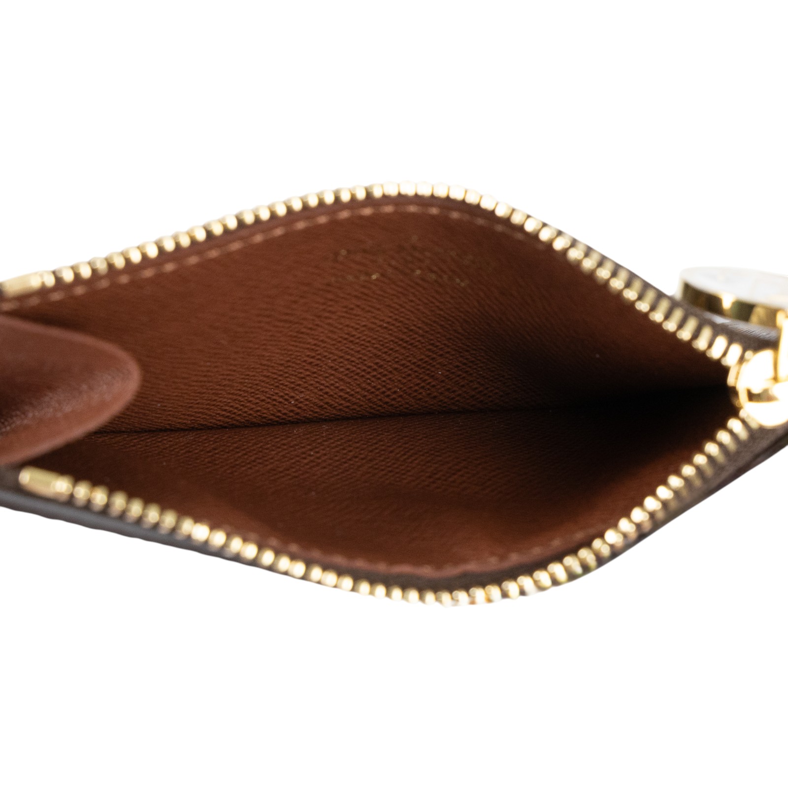 路易威登 LOUIS VUITTON Romy 名片夾 經典帆布 棕色 M81880 晶片款 棕色Romy 名片夾 原廠盒子/防塵袋/購買證明