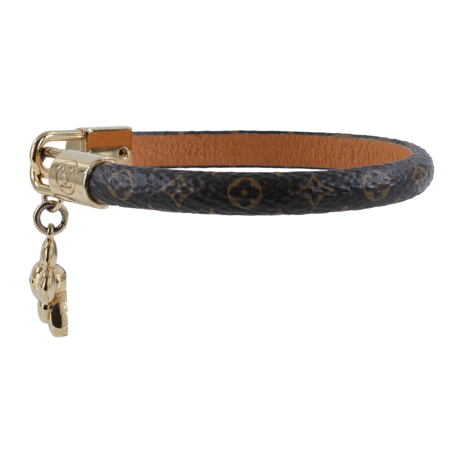 路易威登 LOUIS VUITTON 老花 Vivienne 手環 M6773F 原花Vivienne手環 原廠盒子/防塵袋