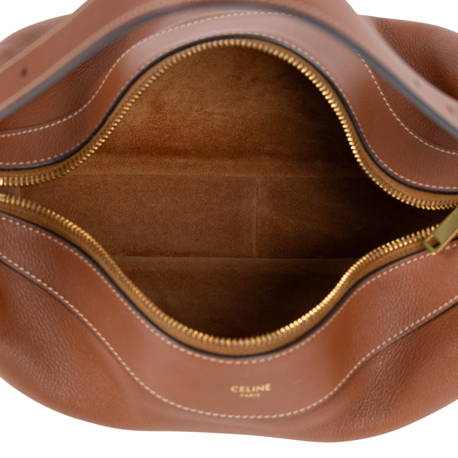 思琳 CELINE Romy 中型 腋下包 197443DPJ 焦糖ROMY中號 防塵袋