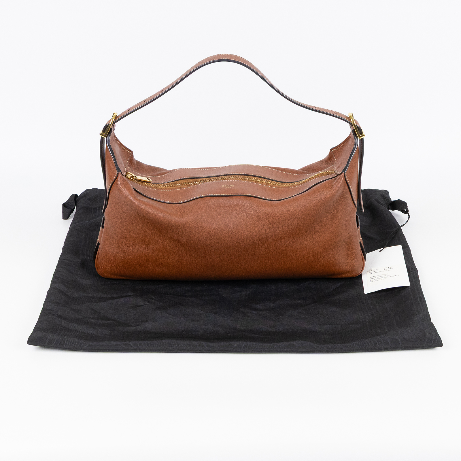 思琳 CELINE Romy 中型 腋下包 197443DPJ 焦糖ROMY中號 防塵袋