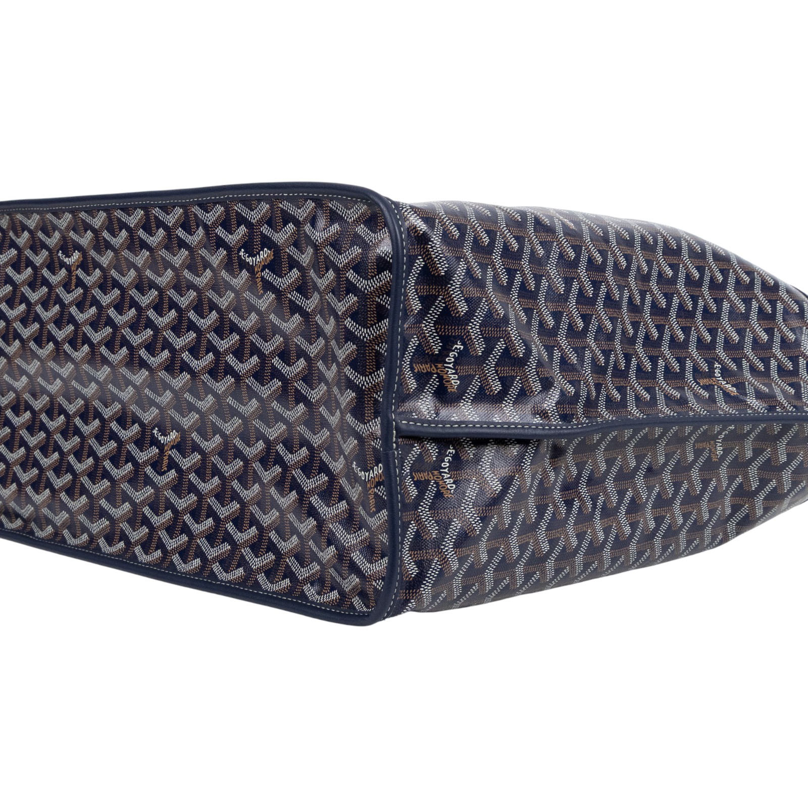 高雅德 GOYARD Saint Louis GM Bag 托特包 STLOUIGMLTY 海軍藍ST.LOUIS GM 防塵袋/內袋/購買證明