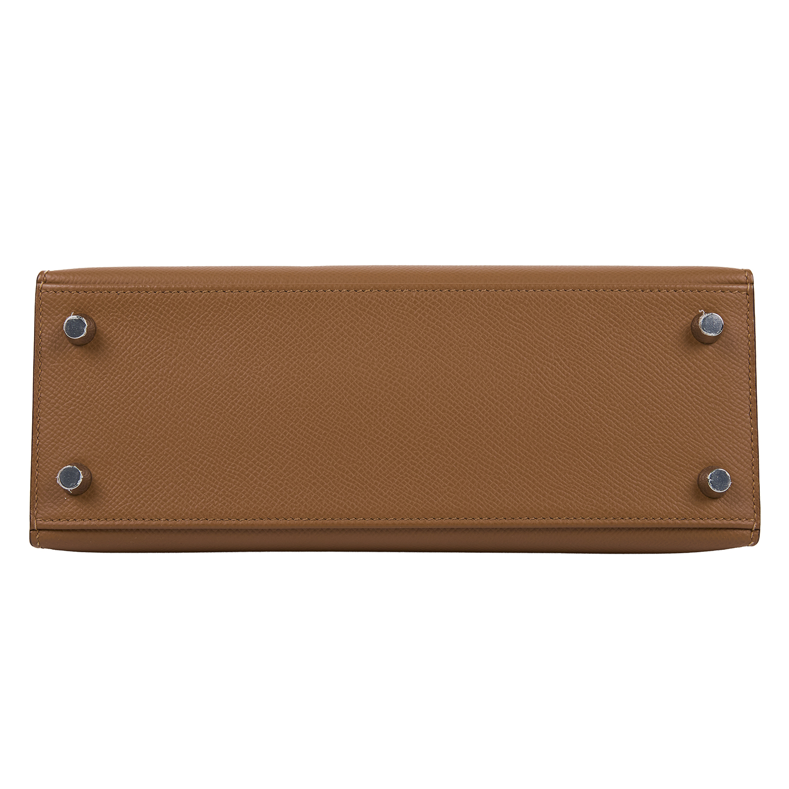 愛馬仕 Hermes Kelly Bag 凱莉包 25 KL25 B刻 金棕銀扣拚色KELLY 25 B刻 防塵袋/鎖組/背帶