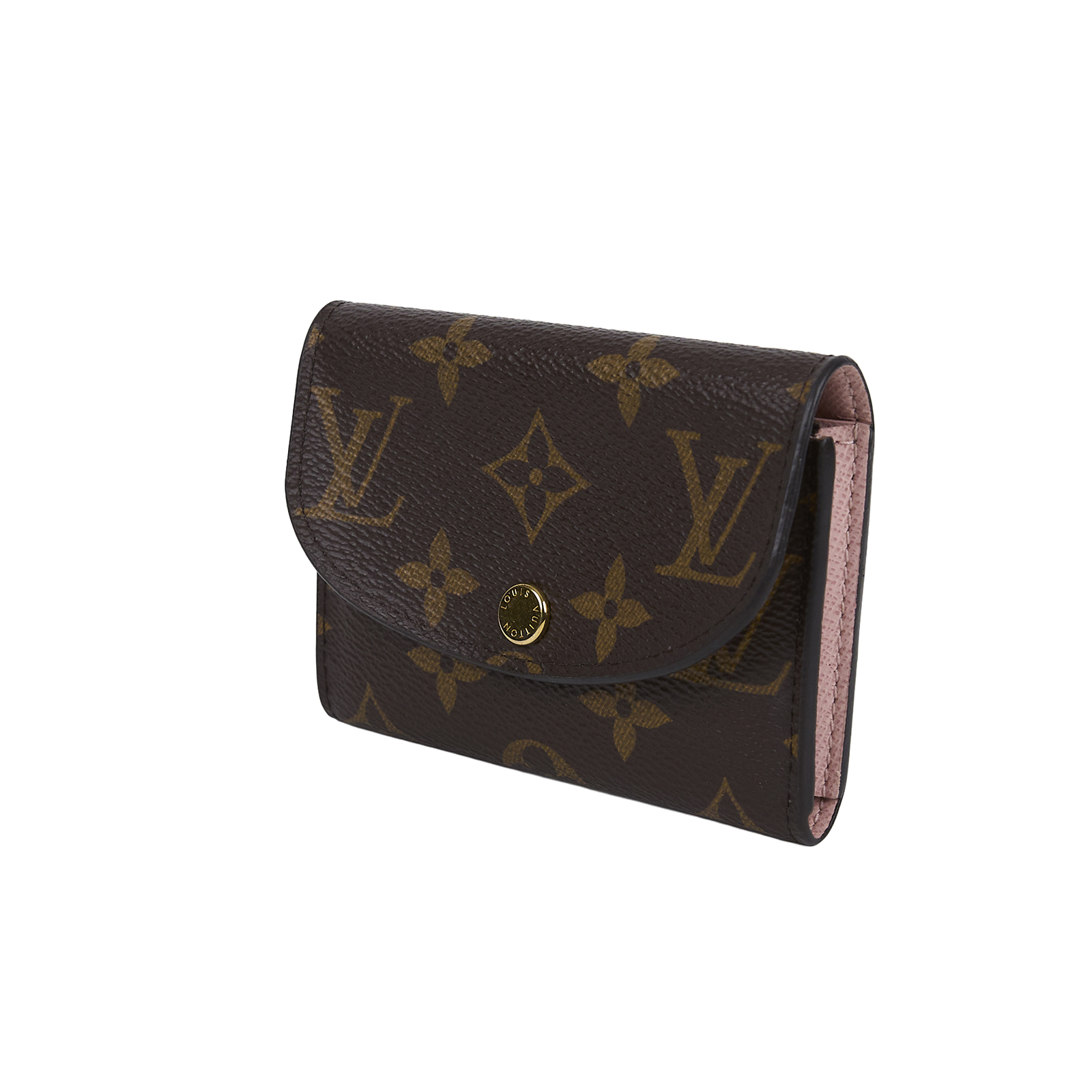 路易威登 LOUIS VUITTON Rosalie 零錢包 經典帆布 芭蕾粉色 M62361 晶片款 原花Rosalie 零錢包 原廠盒子/購買證明