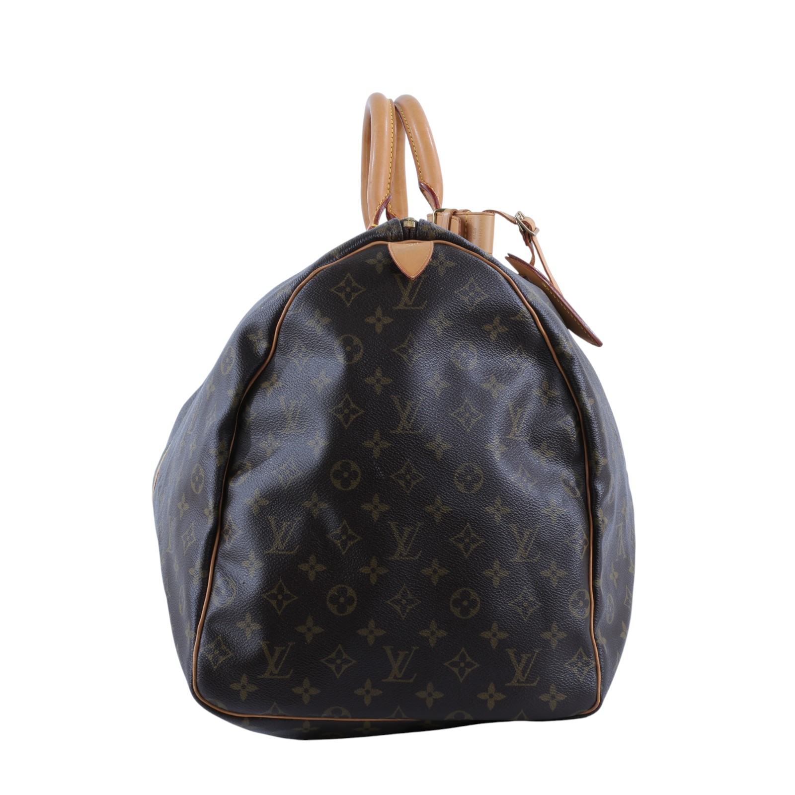 路易威登 LOUIS VUITTON Keepall 60 Monogram經典帆布 波士頓包 M41422 棕原花KEEPALL 60 防塵袋/鎖頭