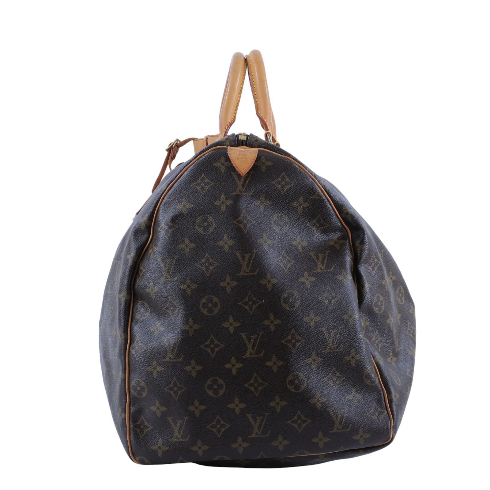 路易威登 LOUIS VUITTON Keepall 60 Monogram經典帆布 波士頓包 M41422 棕原花KEEPALL 60 防塵袋/鎖頭