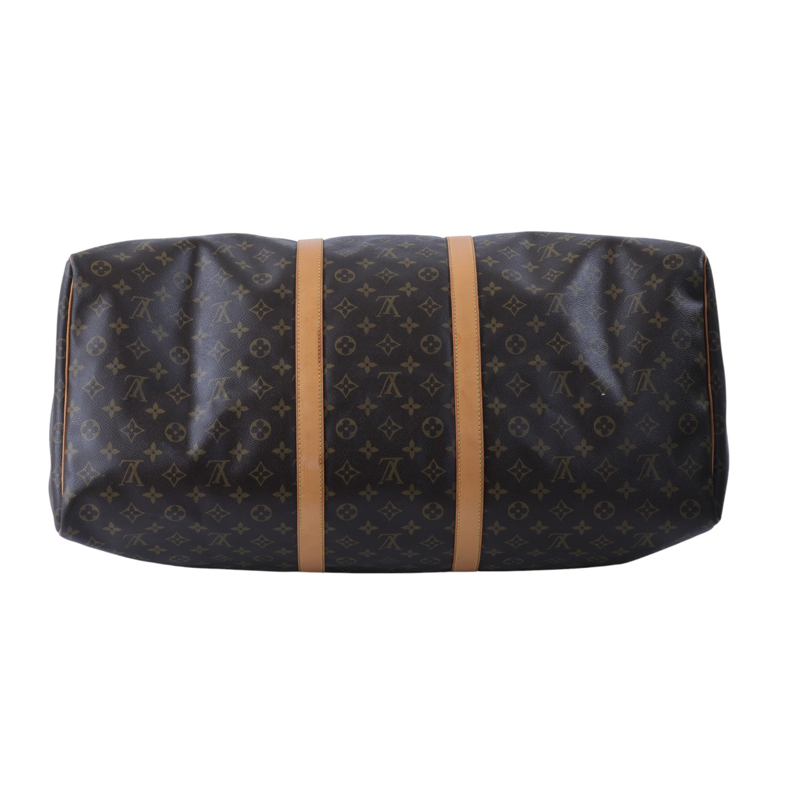 路易威登 LOUIS VUITTON Keepall 60 Monogram經典帆布 波士頓包 M41422 棕原花KEEPALL 60 防塵袋/鎖頭