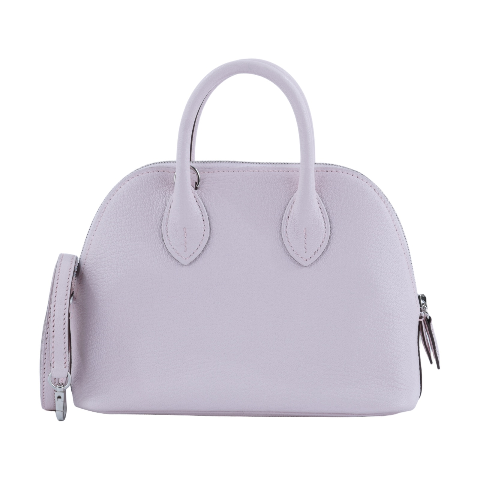 愛馬仕 Hermes Bolide Bag 1923 柏莉包 mini 銀色五金 戀愛粉色 H073444CKM7 /  原廠盒子/防塵袋/背帶