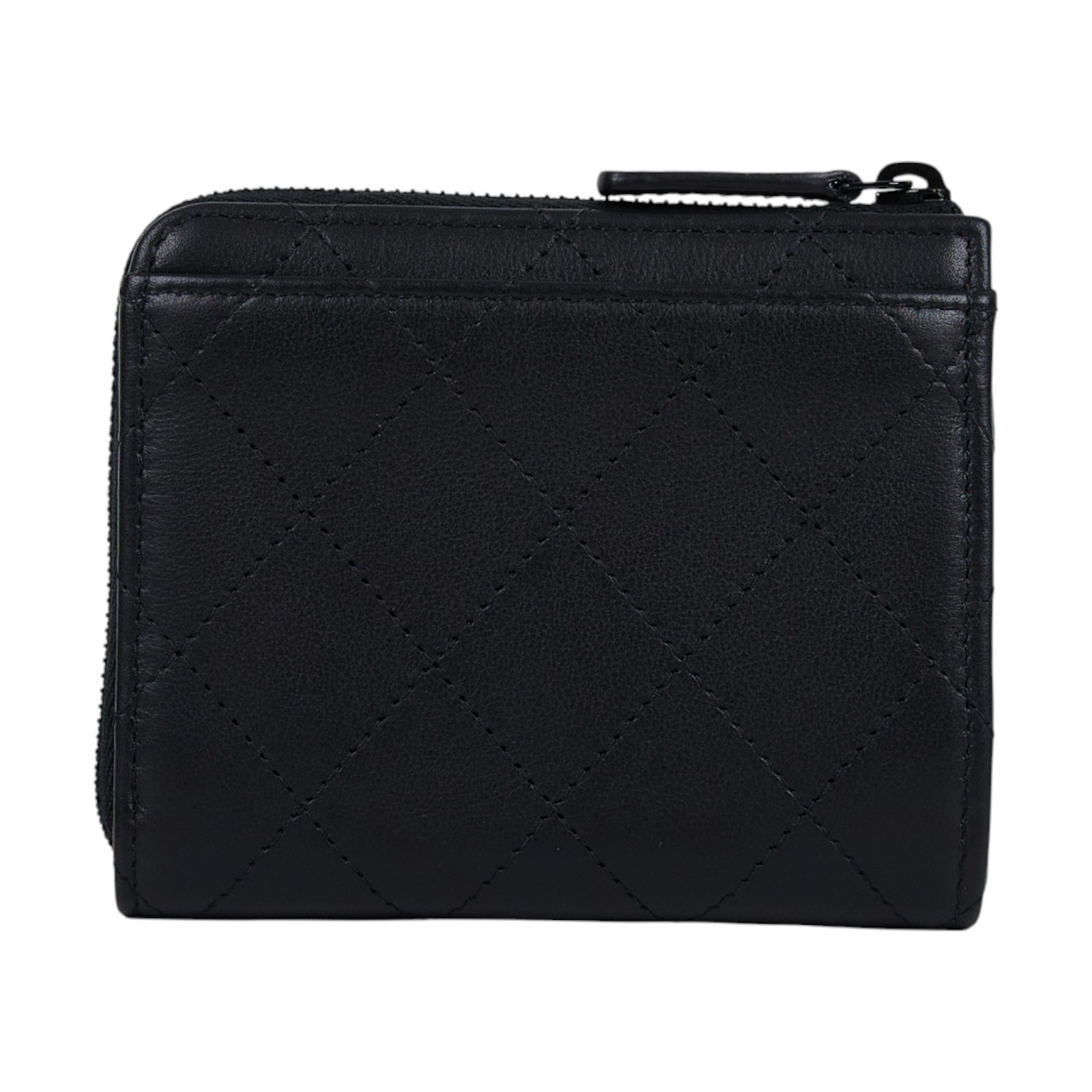 香奈兒 CHANEL 錢包 菱格紋 L型 零錢袋 三折 短夾 AP3997 晶片款 SO BLACK 牛皮L型短夾 原廠盒子/防塵袋