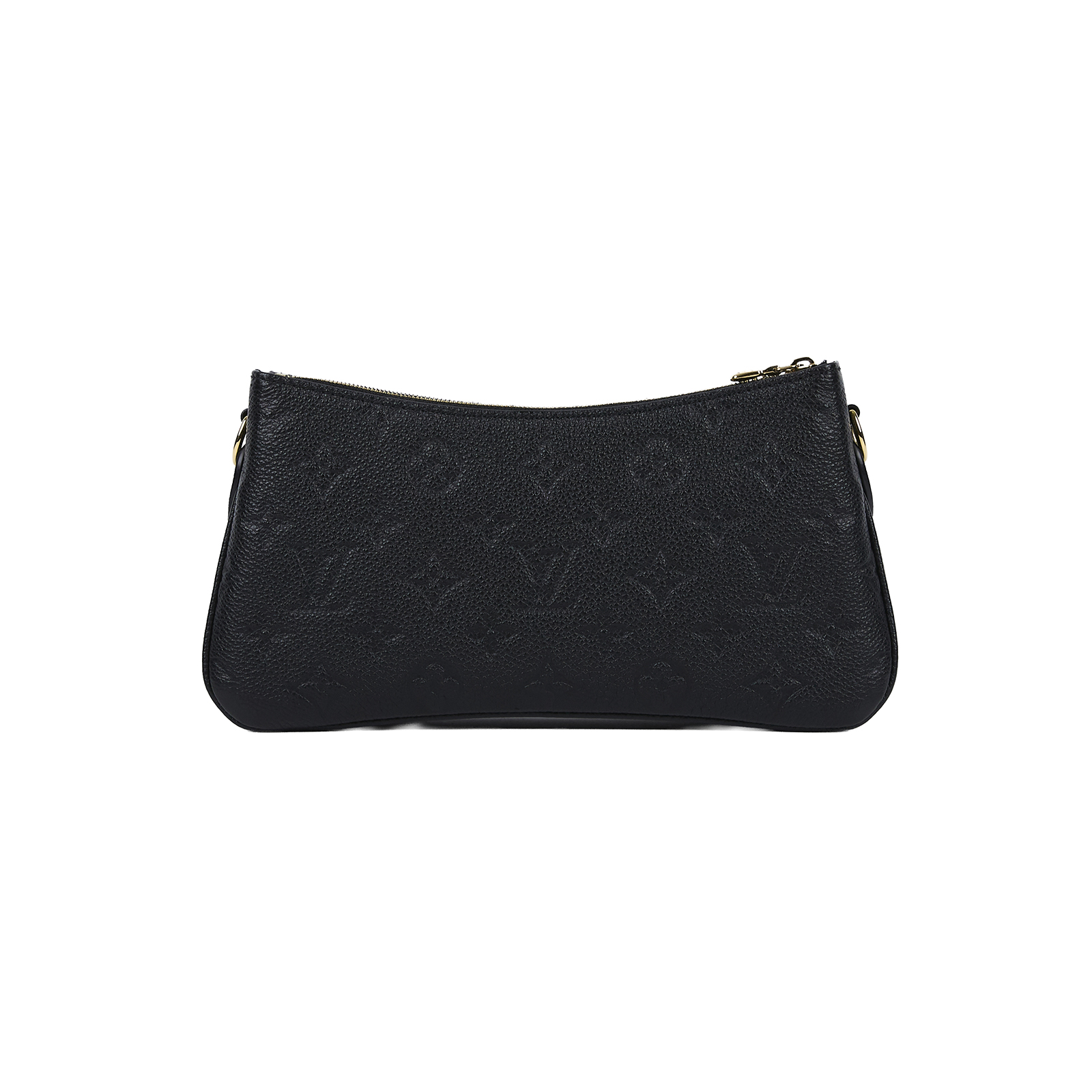 路易威登 LOUIS VUITTON Liv Pochette 手提包 M83301 晶片款 黑原花壓紋LIV POCHETTE 防塵袋/原廠盒子/購買證明
