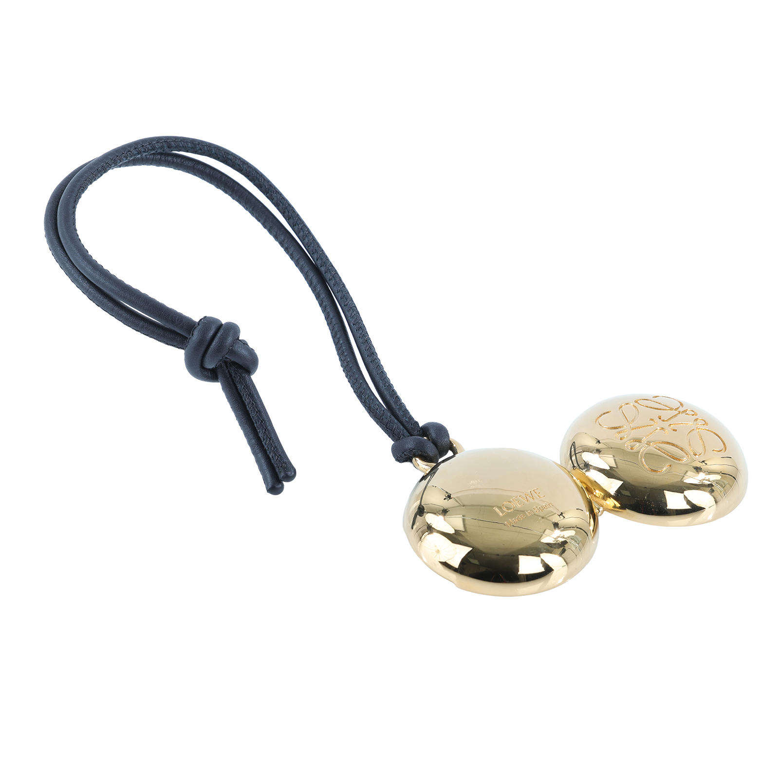 羅意威 LOEWE Pebble Locket Charm 吊飾 C621232XFX 金屬鏡子吊飾 原廠盒子/防塵袋