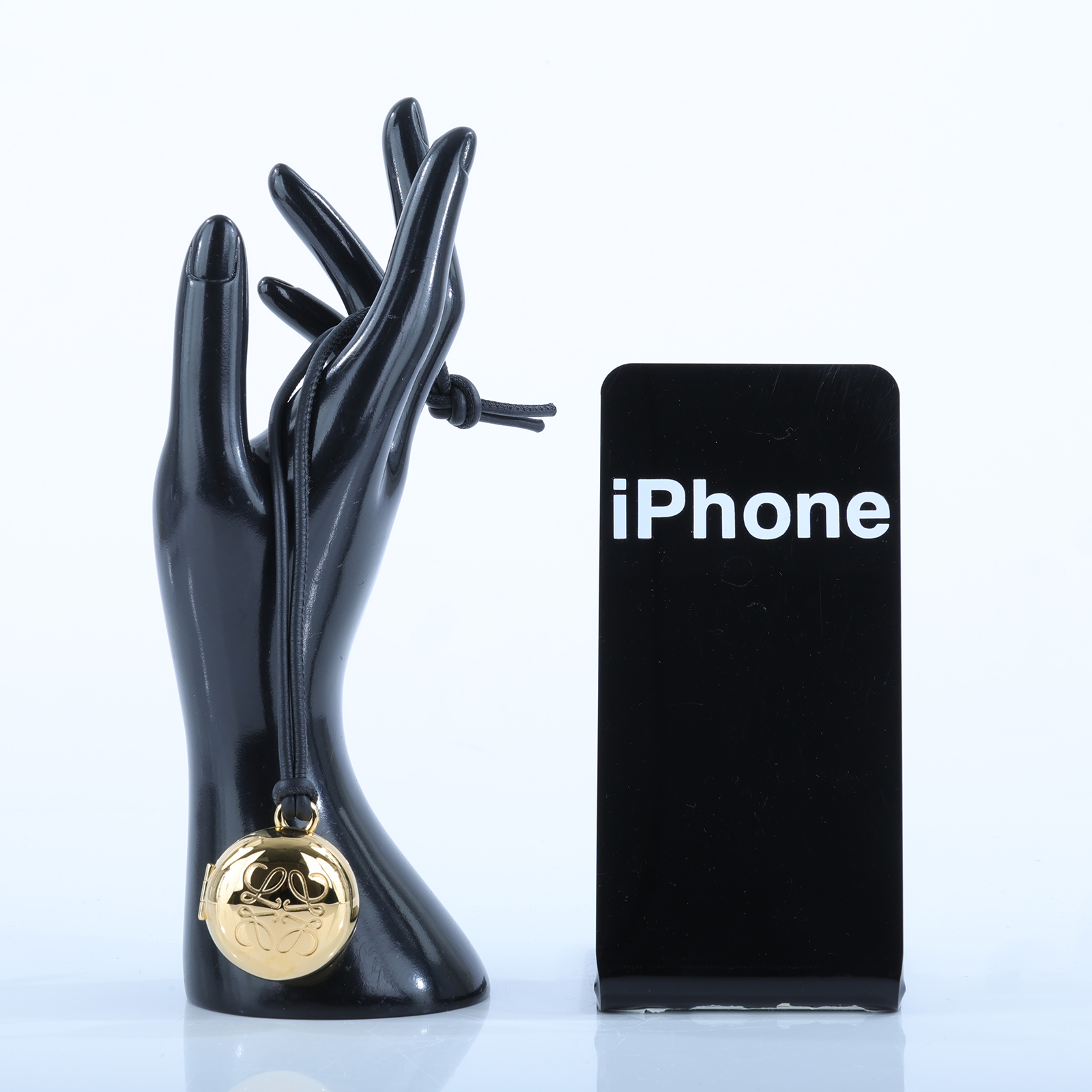 羅意威 LOEWE Pebble Locket Charm 吊飾 C621232XFX 金屬鏡子吊飾 原廠盒子/防塵袋