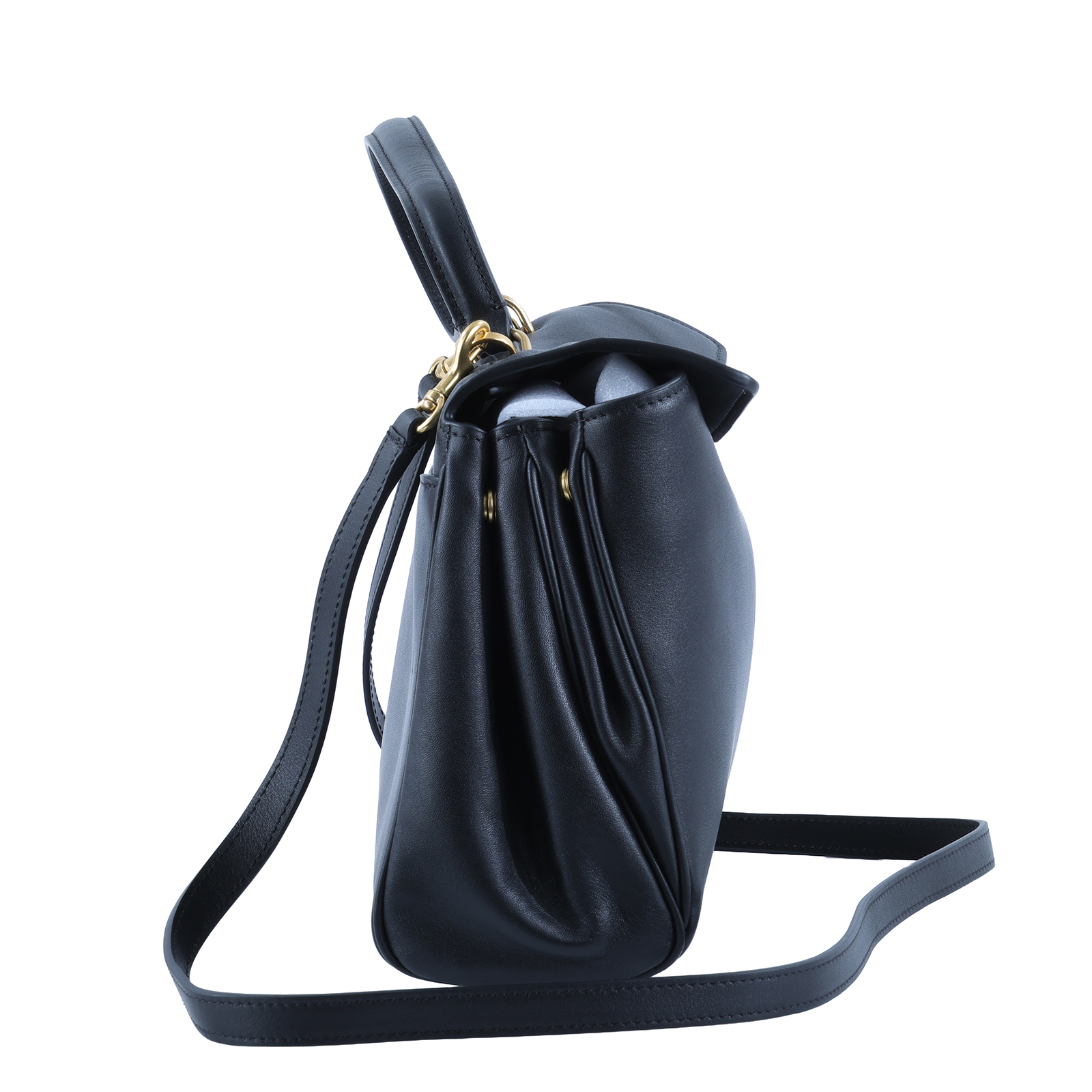 巴黎世家 BALENCIAGA Rodeo Small 手提包 7897792AA4U 黑RODEO SMALL 原廠盒子/防塵袋