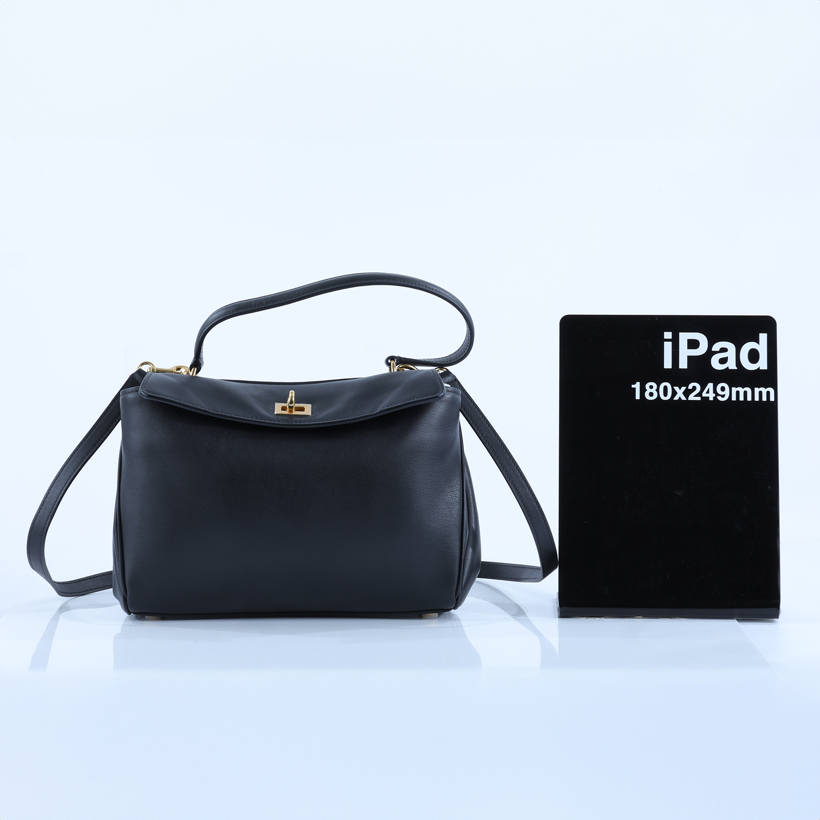 巴黎世家 BALENCIAGA Rodeo Small 手提包 7897792AA4U 黑RODEO SMALL 原廠盒子/防塵袋