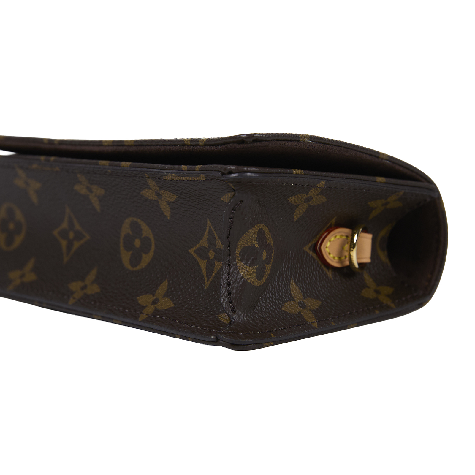 路易威登 LOUIS VUITTON Wallet On Chain Lily 三合一 斜挎包 經典原花 帆布 錢包 M82509 晶片款  原廠盒子/防塵袋