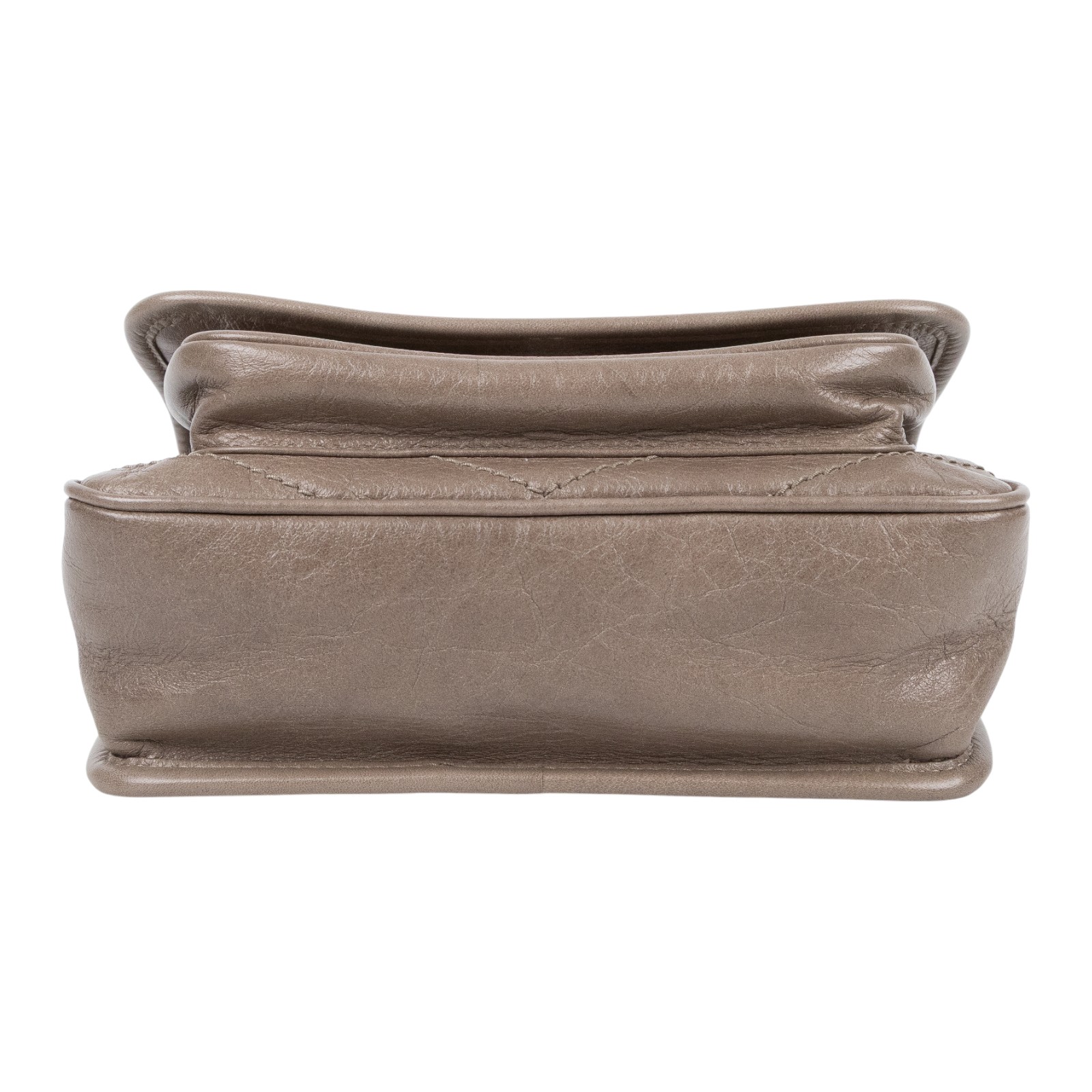 聖羅蘭 YSL SAINT LAURENT Niki 復古小牛皮 Baby 斜背 翻蓋包 6331850EN08  Entrupy鑑定書