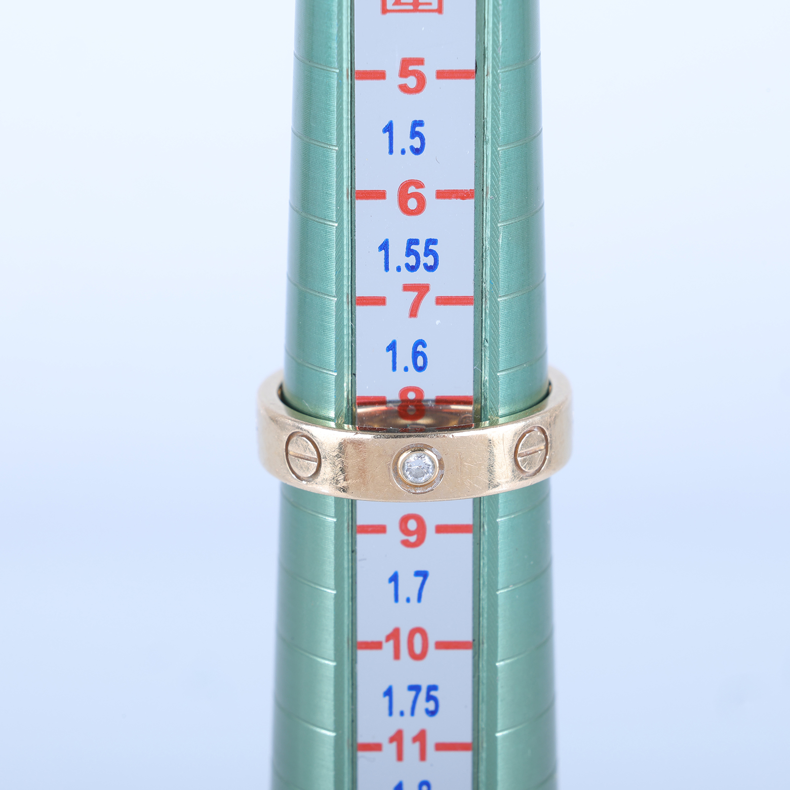 卡地亞 CARTIER Love 戒指 小型款 1顆鑽石 B4050748 RG單鑽LOVE戒指 原廠盒子/保書
