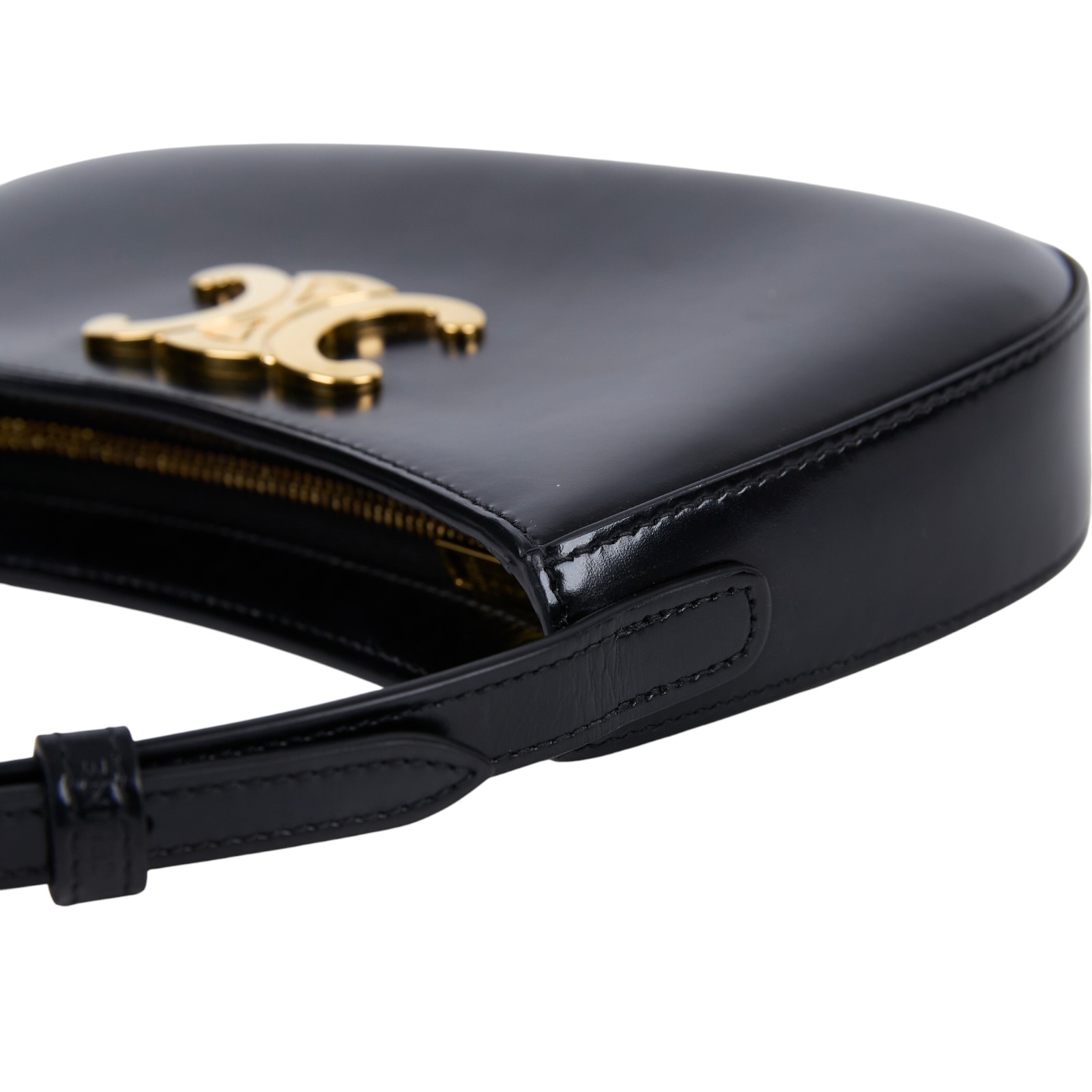 思琳 CELINE Tilly 手袋 中型 115703BF4 黑凱旋門TILLY 中號 防塵袋