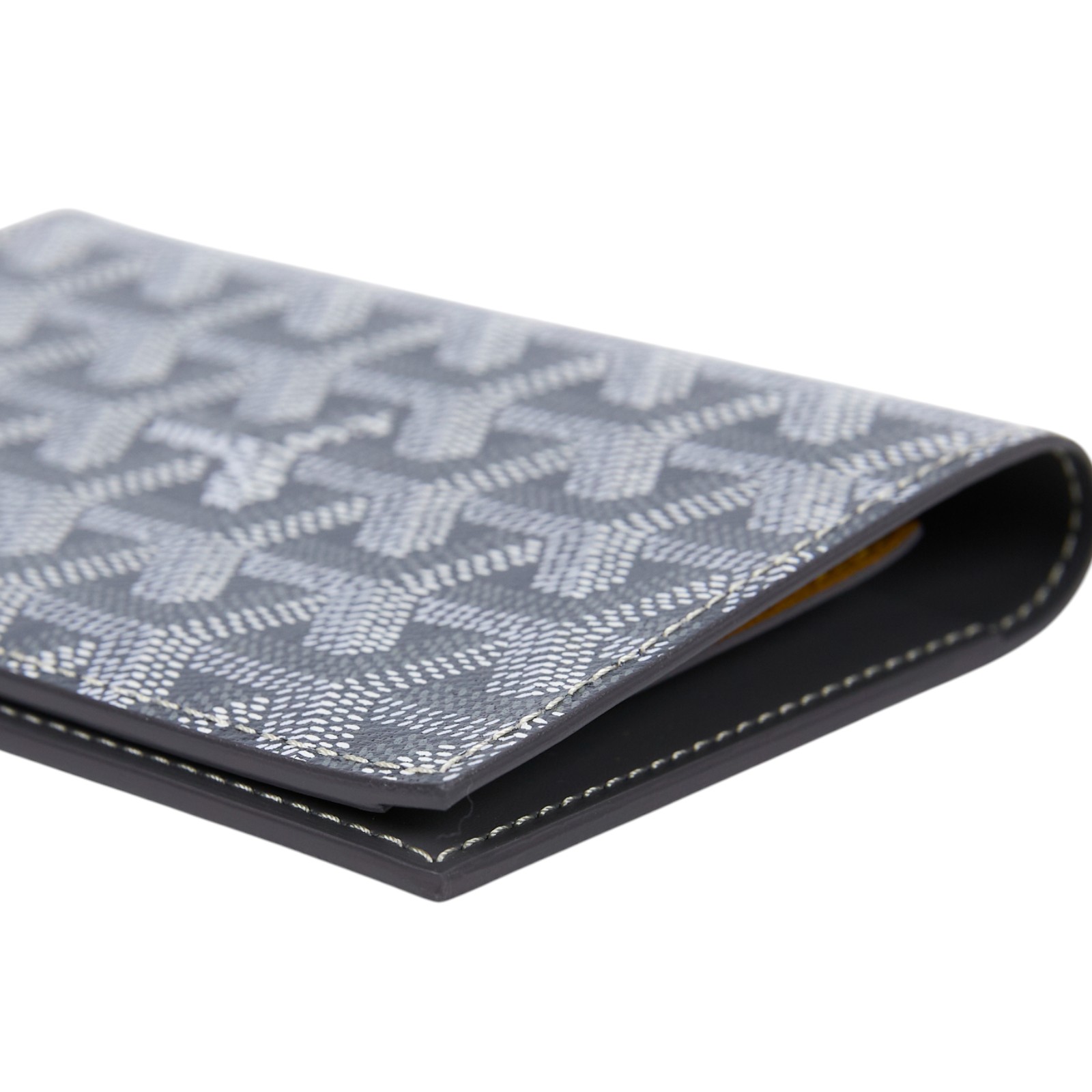 高雅德 GOYARD Grenelle 護照夾 GRENELPMLTY 灰色護照套 原廠盒子/購買證明