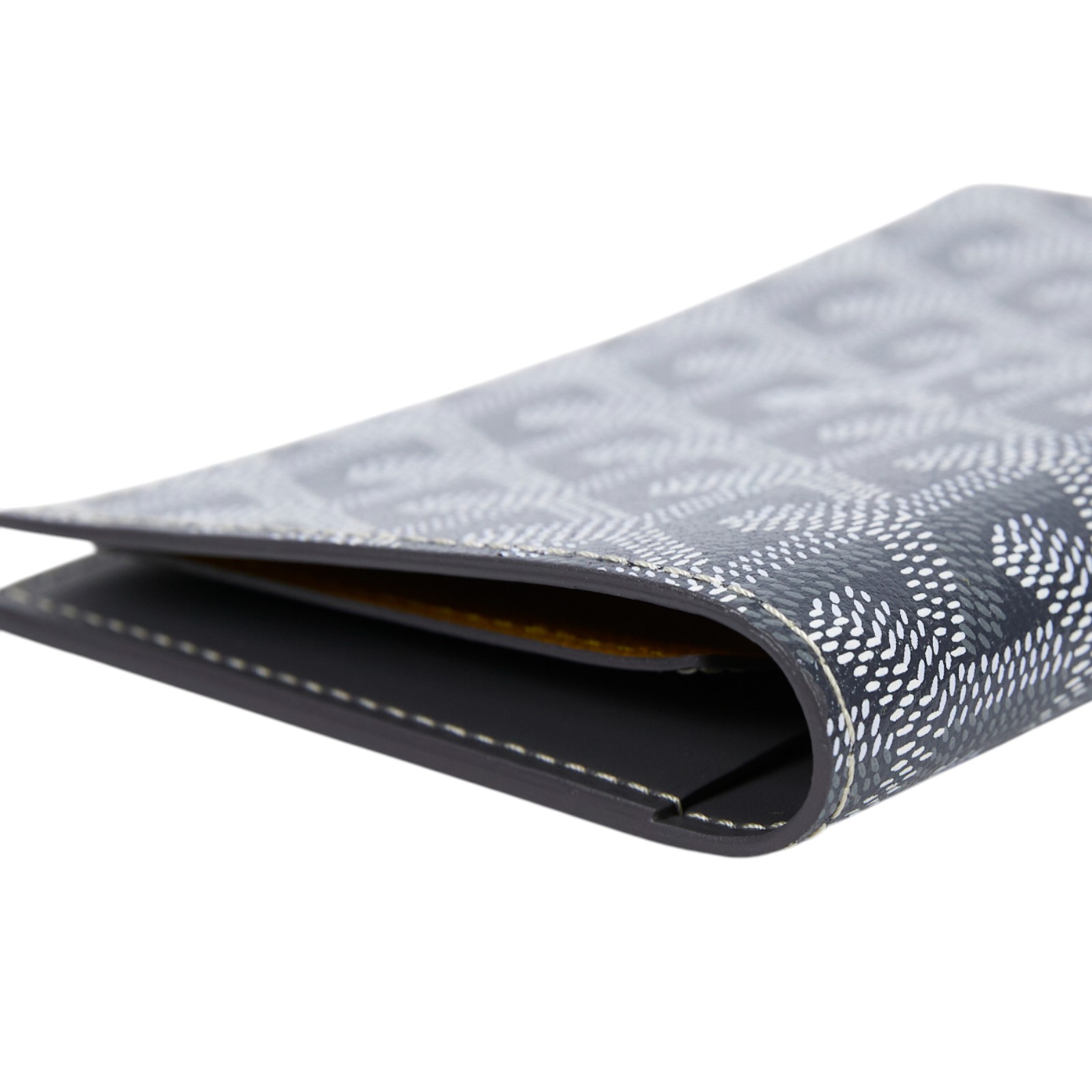 高雅德 GOYARD Grenelle 護照夾 GRENELPMLTY 灰色護照套 原廠盒子/購買證明