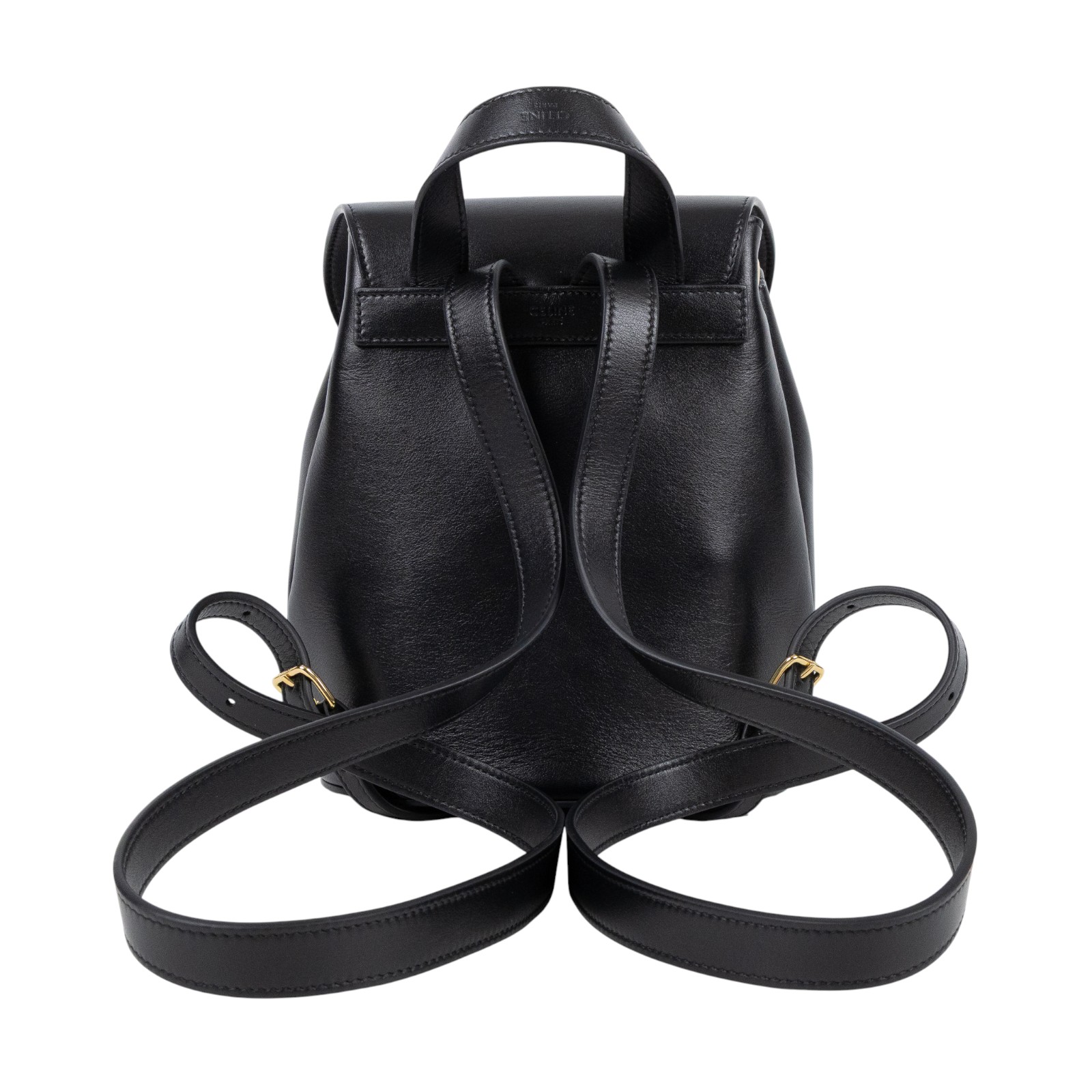 思琳 CELINE Bonnie 背包 118703GGT 黑CELINE BONNIE後背包 防塵袋