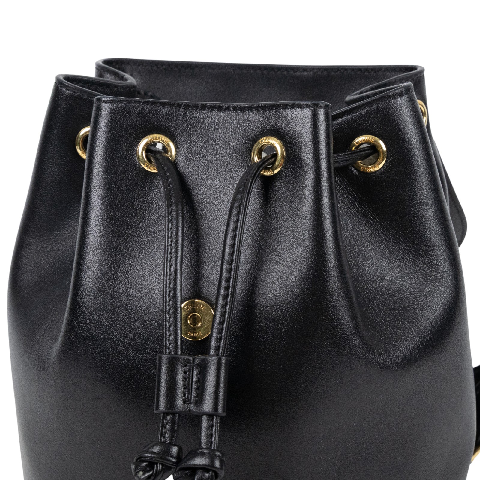 思琳 CELINE Bonnie 背包 118703GGT 黑CELINE BONNIE後背包 防塵袋