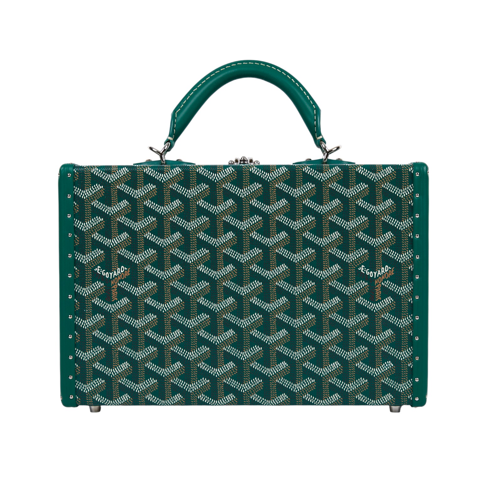 高雅德 GOYARD Grand Hotel trunk bag 手提 旅行箱 GHOTE1PMLTY  防塵袋/原廠盒子/購買證明