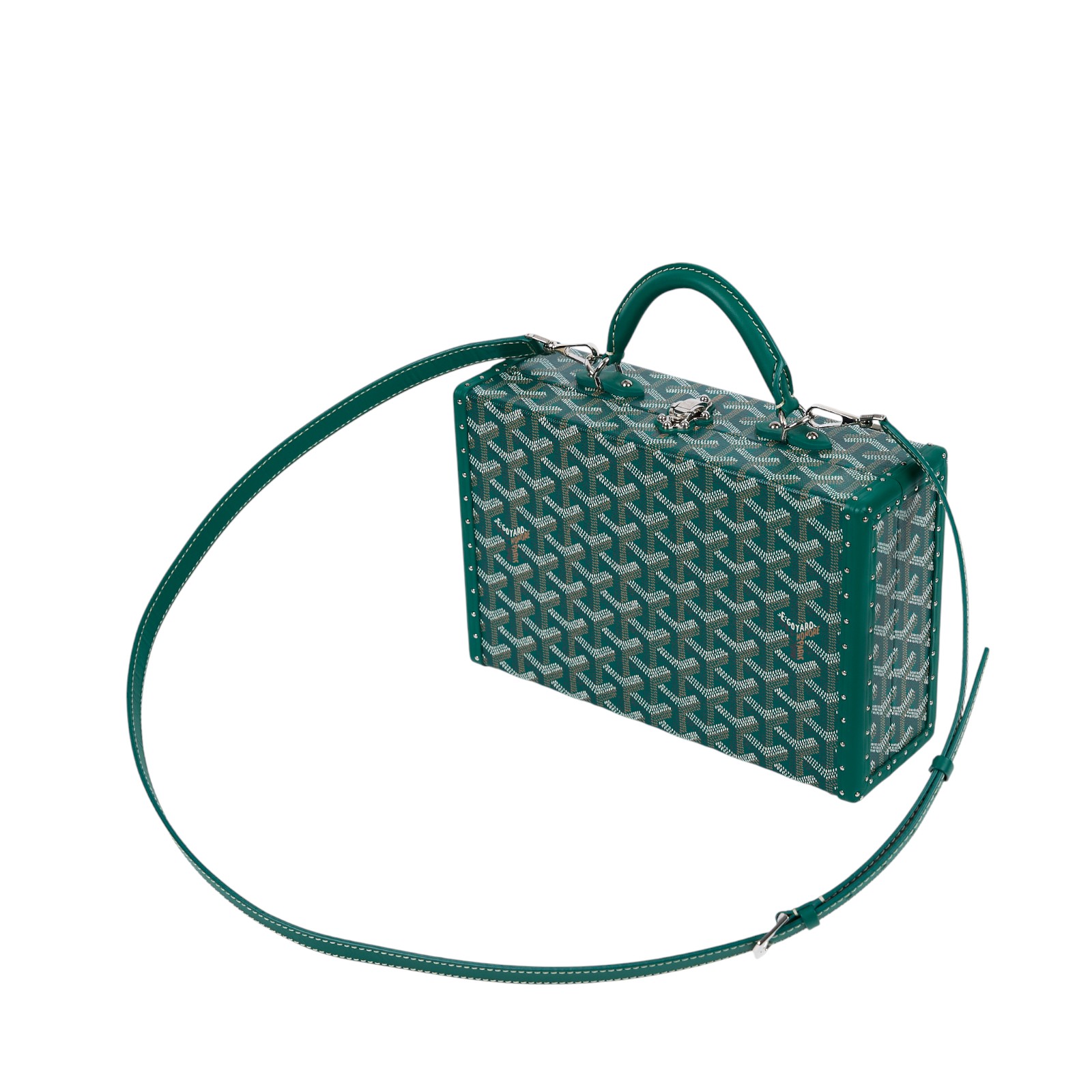 高雅德 GOYARD Grand Hotel trunk bag 手提 旅行箱 GHOTE1PMLTY  防塵袋/原廠盒子/購買證明