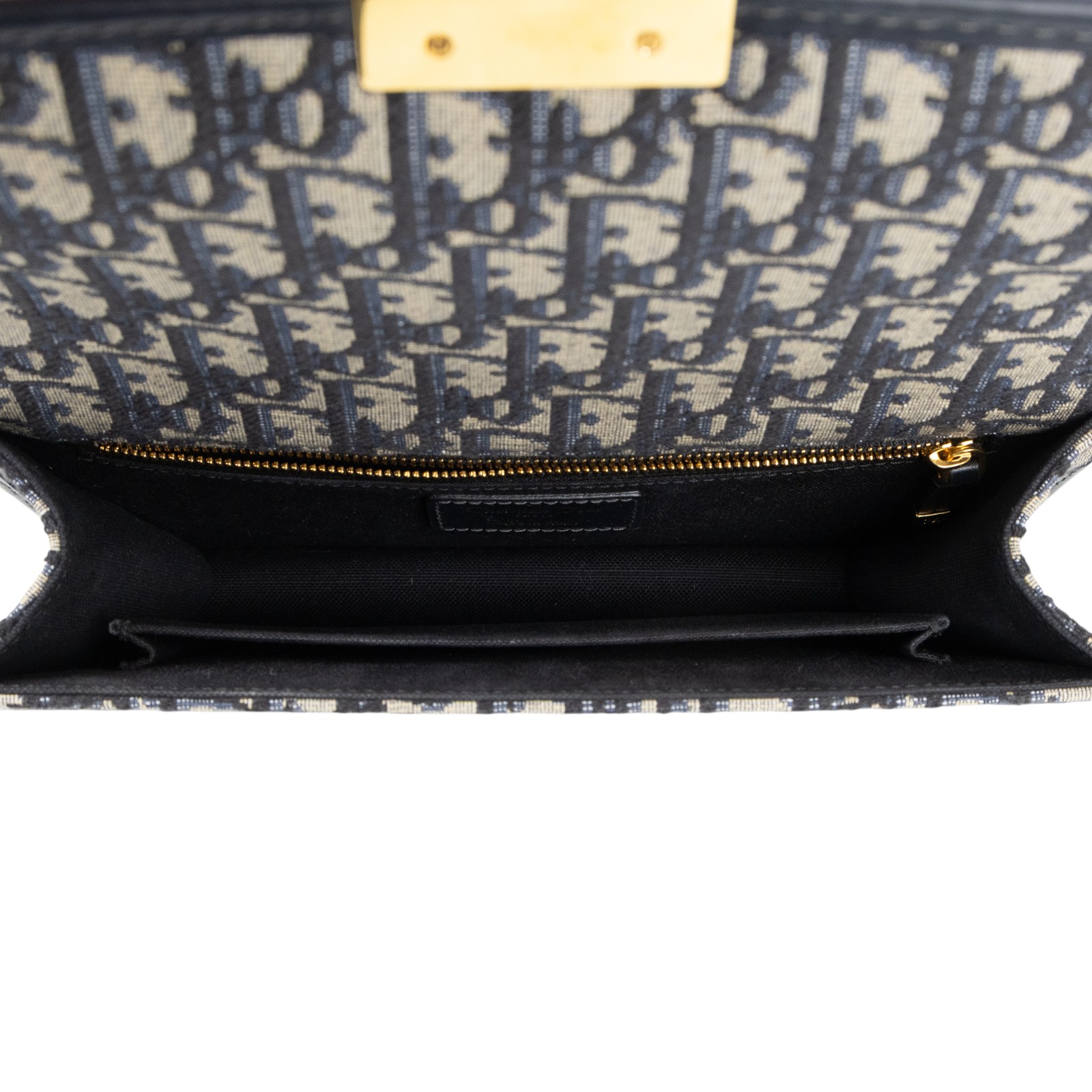 迪奧 CHRISTIAN DIOR 30 Montaigne 鏈帶 肩背手提包 M9208UTZQ 藍緹花蒙田30鍊帶款 防塵袋