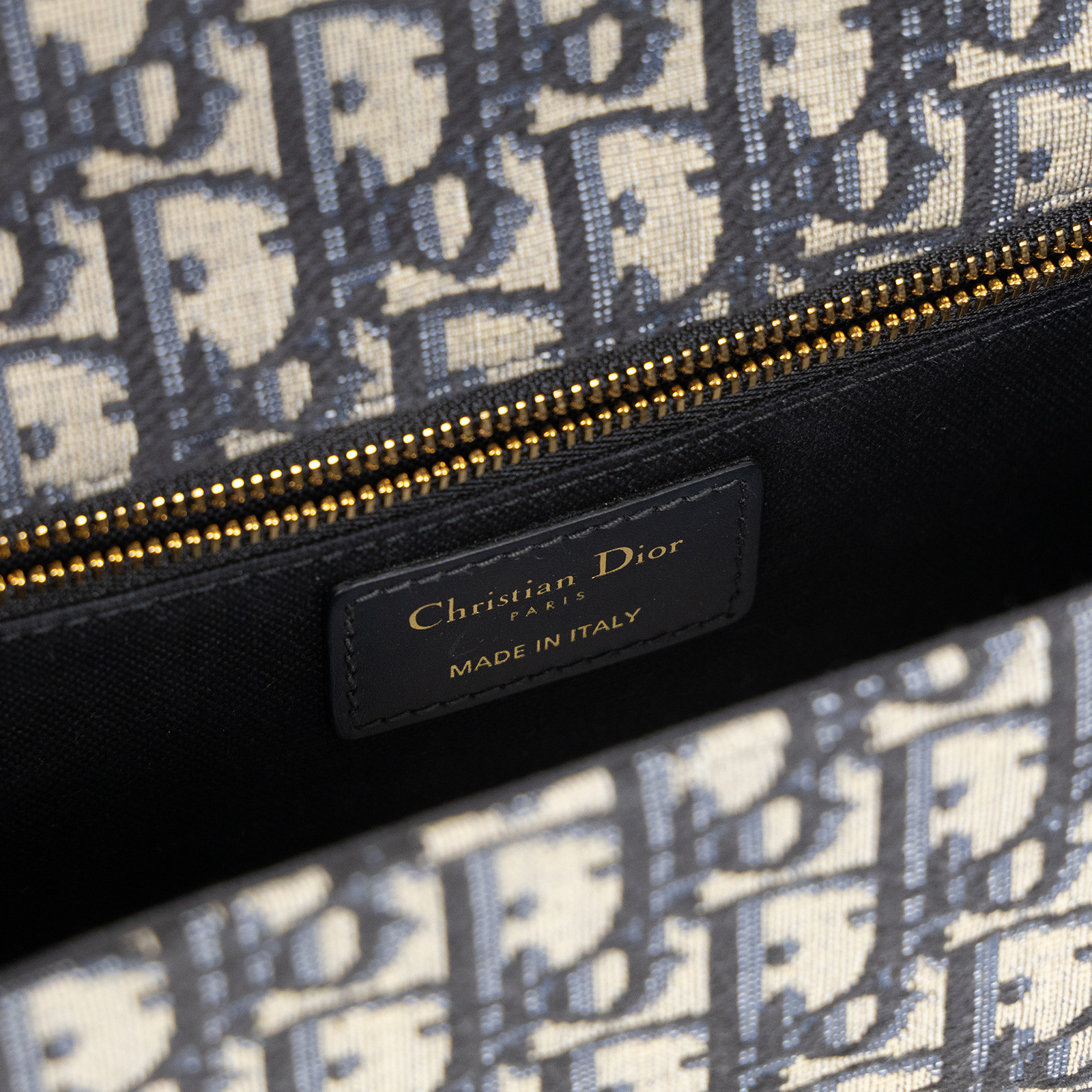 迪奧 CHRISTIAN DIOR 30 Montaigne 鏈帶 肩背手提包 M9208UTZQ 藍緹花蒙田30鍊帶款 防塵袋