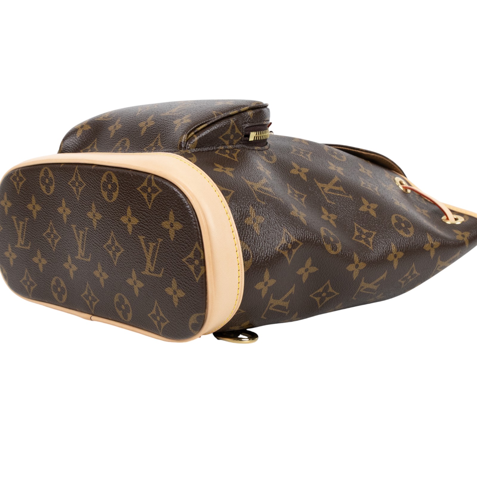 路易威登 LOUIS VUITTON Montsouris PM 後背包 經典帆布 M11198 晶片款 原花Montsouris PM後背包 原廠盒子/防塵袋