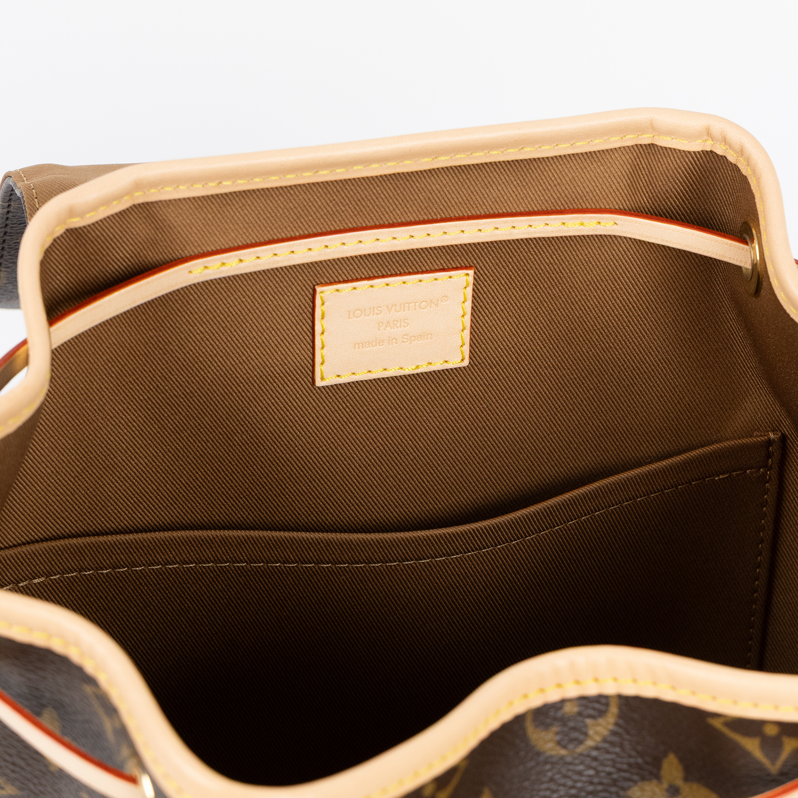 路易威登 LOUIS VUITTON Montsouris PM 後背包 經典帆布 M11198 晶片款 原花Montsouris PM後背包 原廠盒子/防塵袋