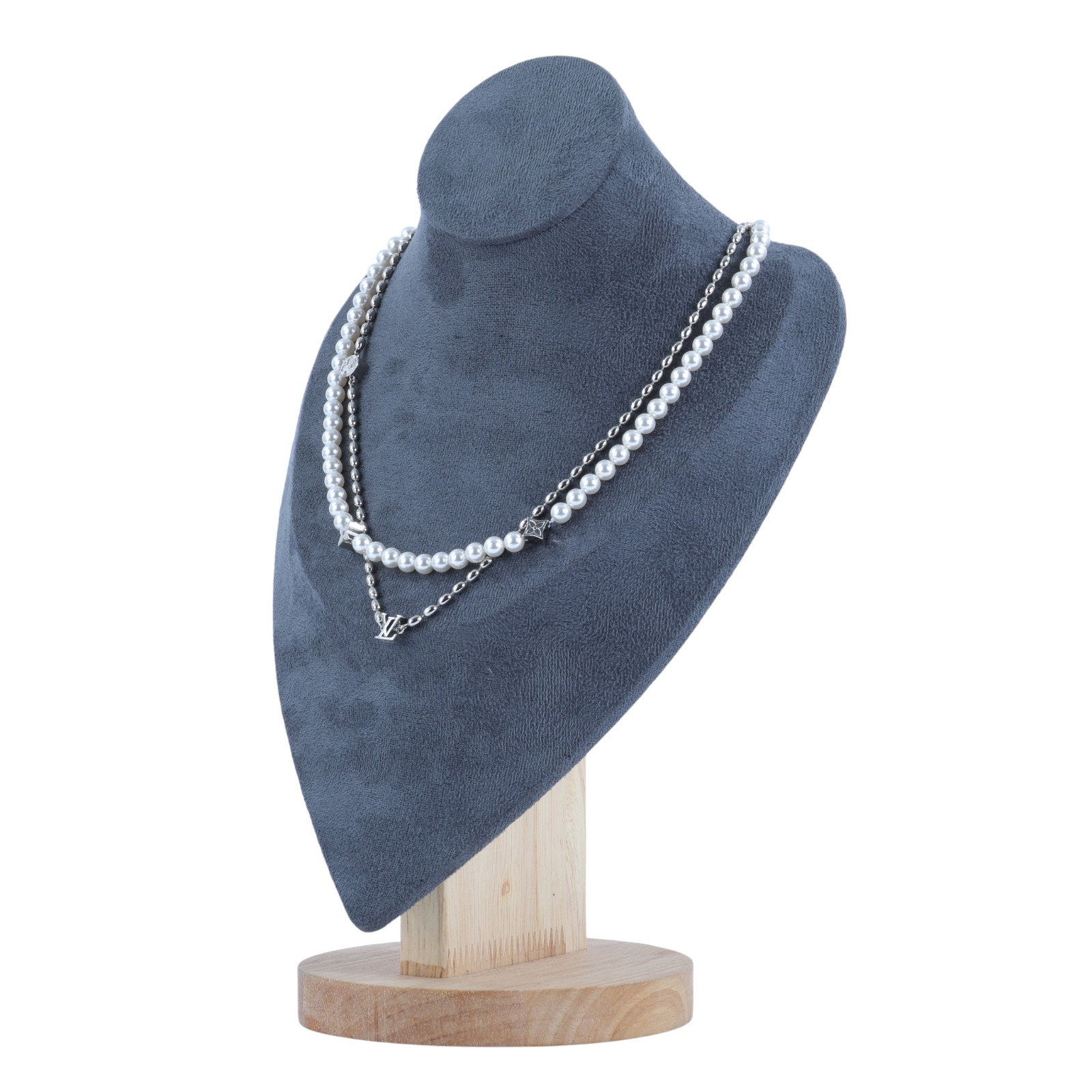 路易威登 LOUIS VUITTON Pearls Fusion 項鍊 M01781 Pearls Fusion 項鍊 原廠盒子/防塵袋/購買證明影本