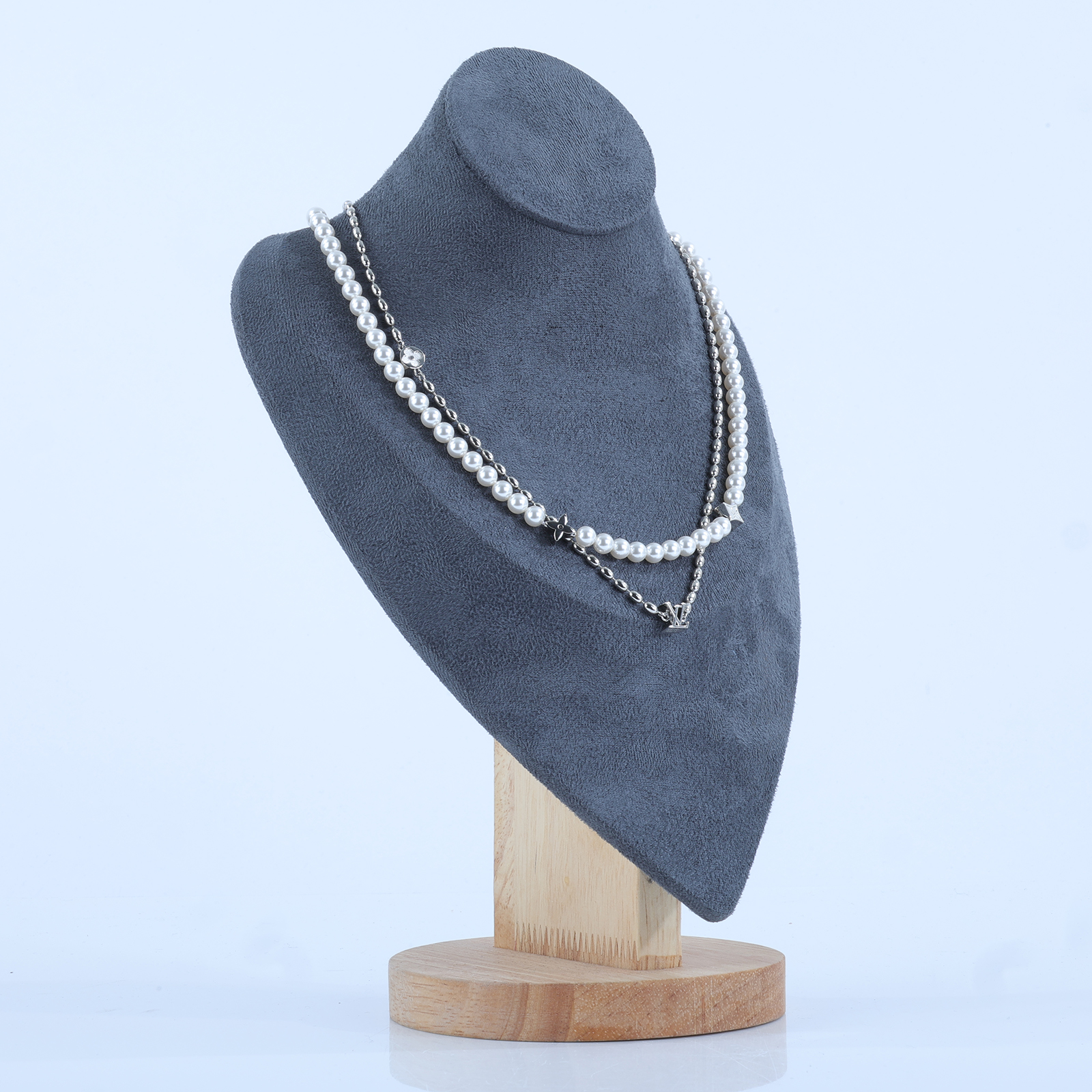 路易威登 LOUIS VUITTON Pearls Fusion 項鍊 M01781 Pearls Fusion 項鍊 原廠盒子/防塵袋/購買證明影本