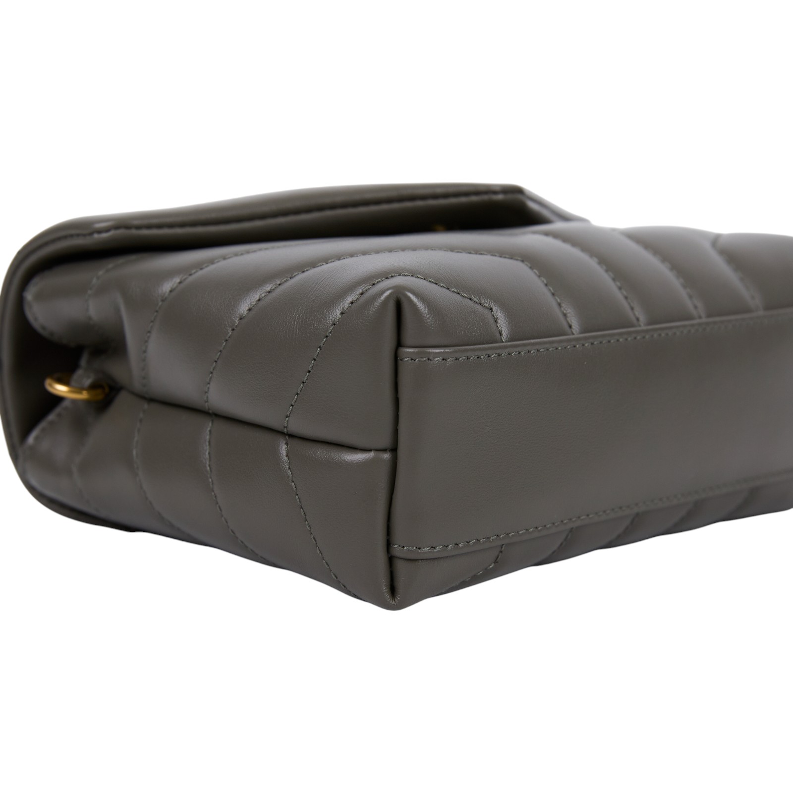 聖羅蘭 YSL SAINT LAURENT Loulou 絎縫 小牛皮 TOY 迷你 手袋  肩背 斜背包 金色五金 678401DV707  原廠盒子/防塵袋/背帶