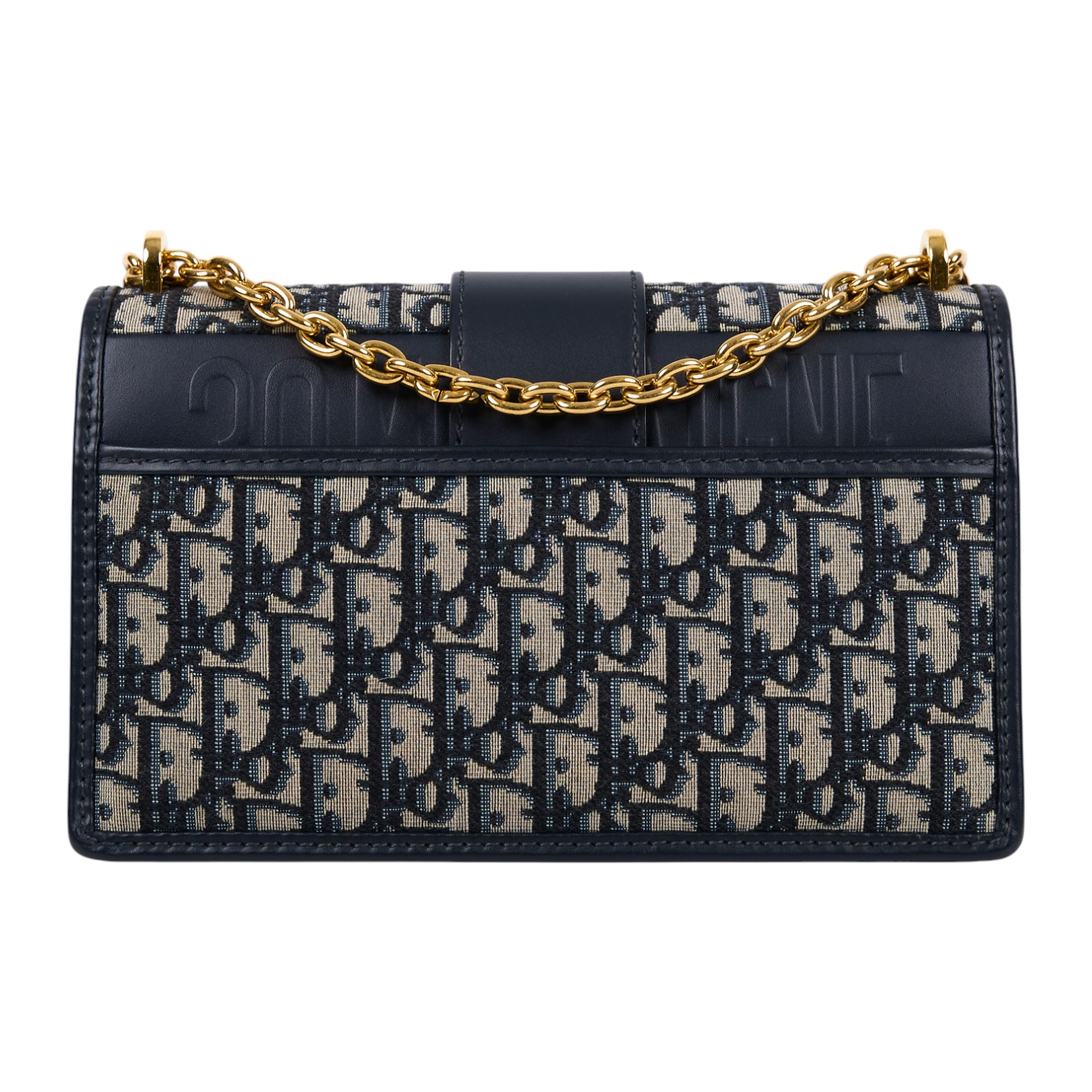 迪奧 CHRISTIAN DIOR 30 Montaigne 鏈帶 肩背手提包 M9208UTZQ 藍緹花蒙田30鍊帶款 原廠盒子/防塵袋/保證卡