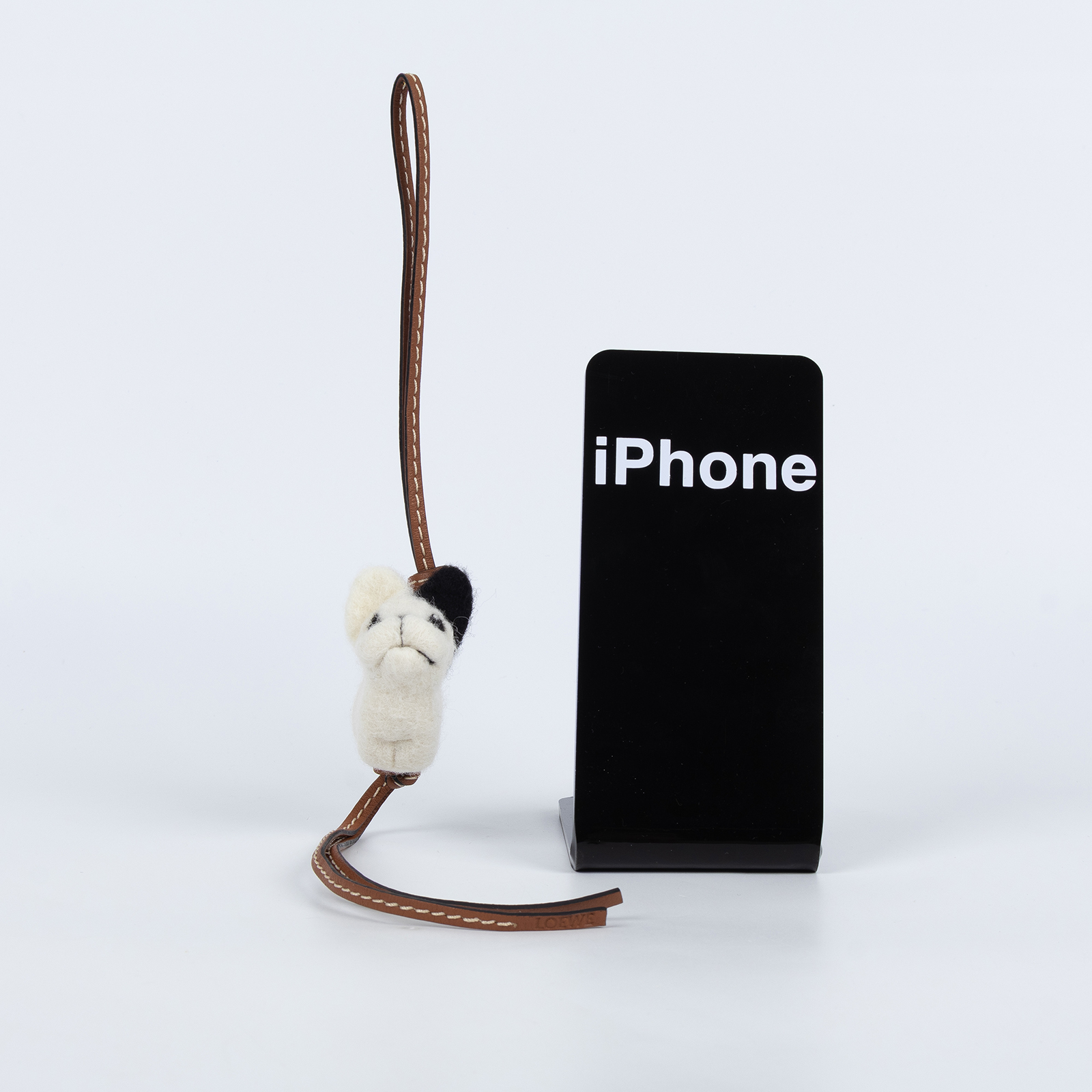 羅意威 LOEWE 法國鬥牛犬造型吊飾 C621232X22 法鬥吊飾 原廠盒子/防塵袋