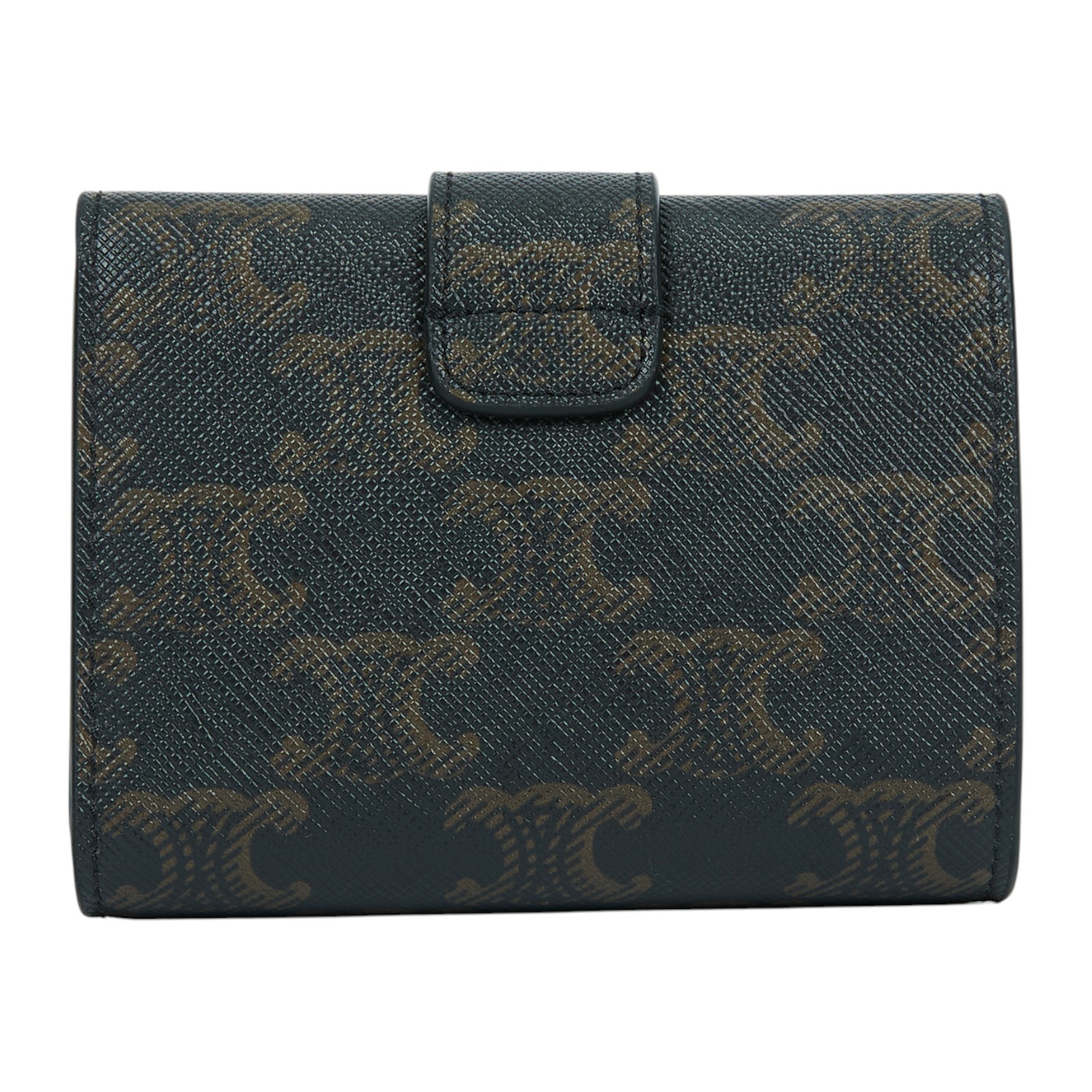 思琳 CELINE Nino 標誌印花 精緻飾帶 錢包 短夾 10M962CQH 凱旋門NINO老花短夾 原廠盒子/防塵袋