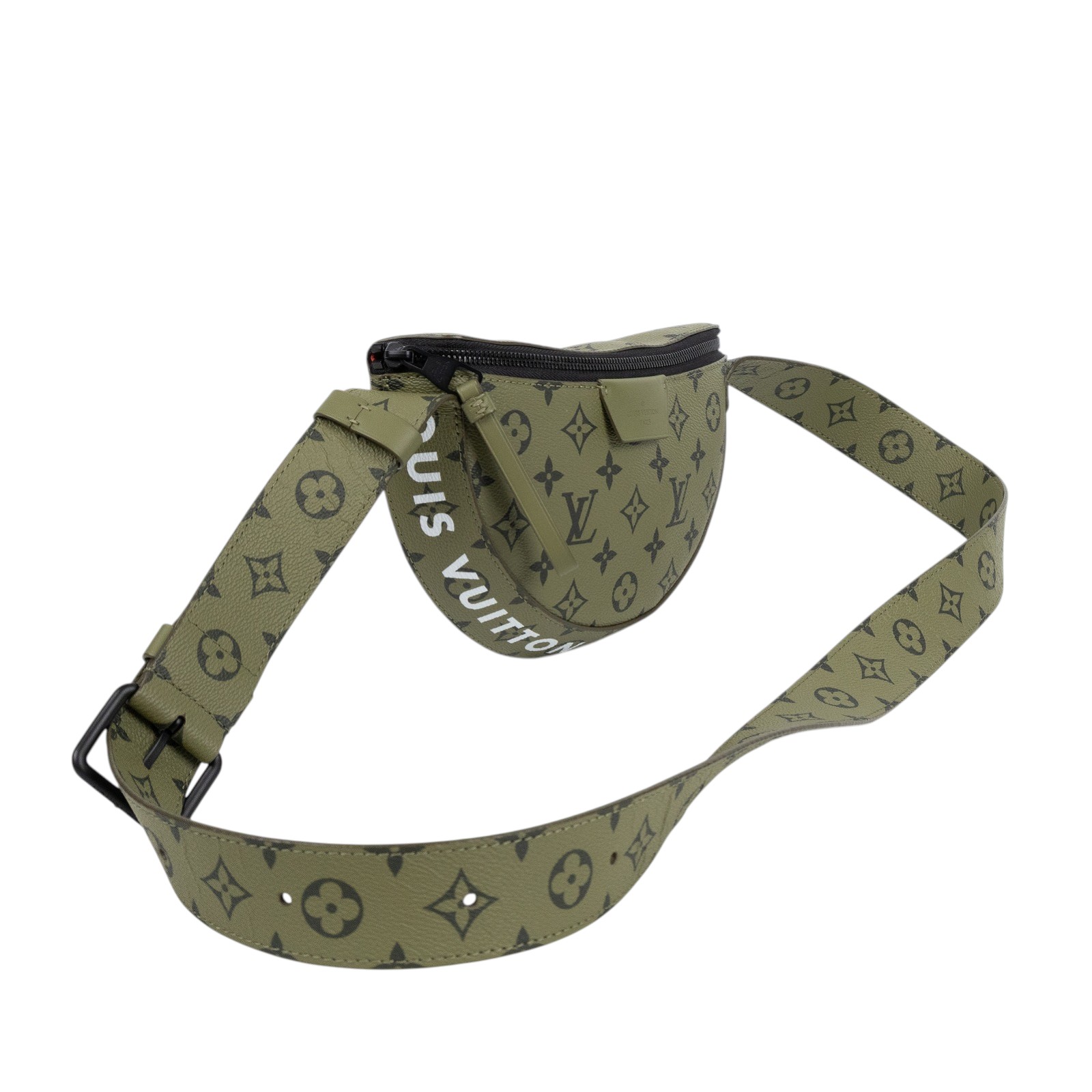 路易威登 LOUIS VUITTON Moon Crossbody 肩背包 斜背包 M23838 晶片款 綠原花Moon斜背包 防塵袋