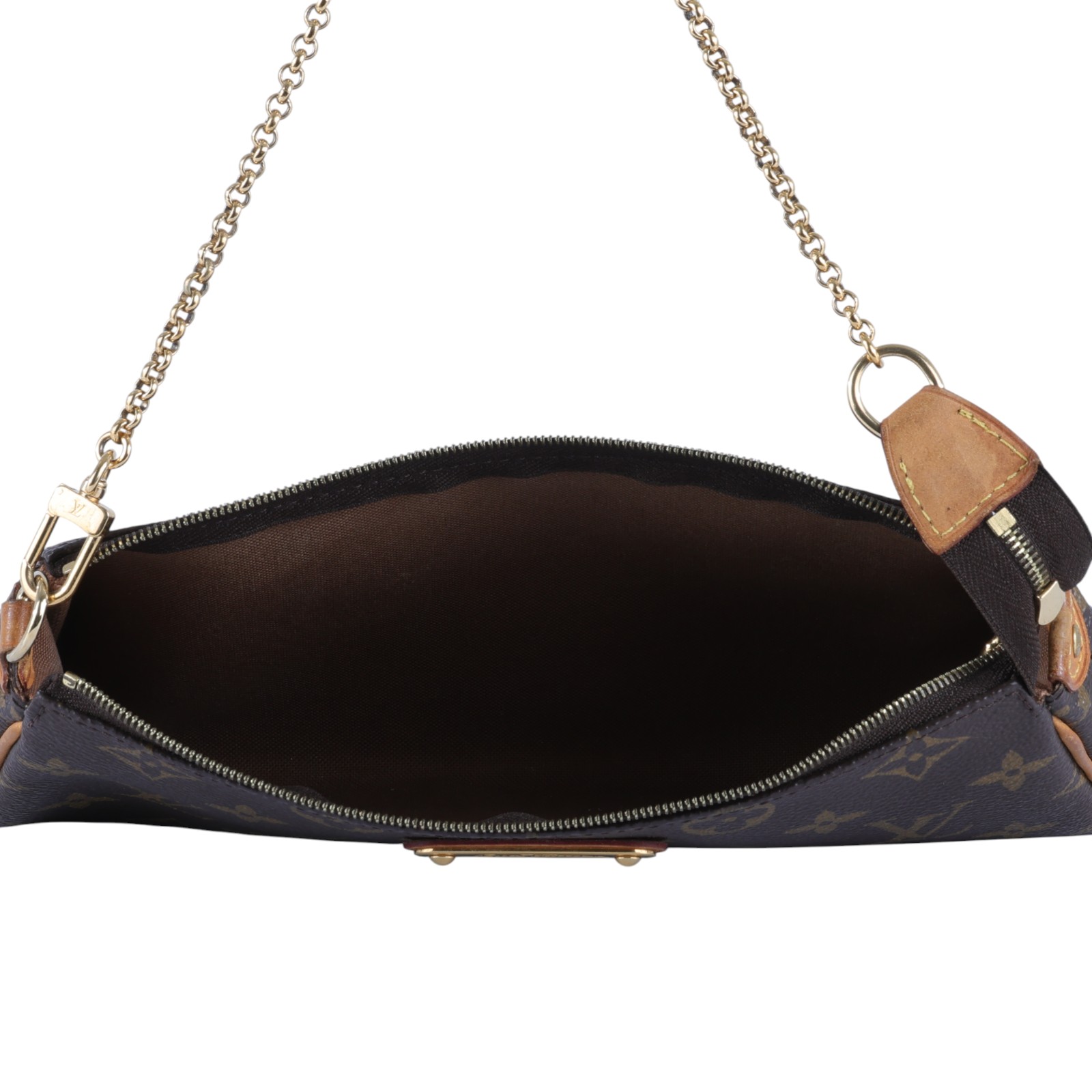 路易威登 LOUIS VUITTON Eva 經典帆布 鍊帶 小肩包 M95567 原花EVA 防塵袋/背帶