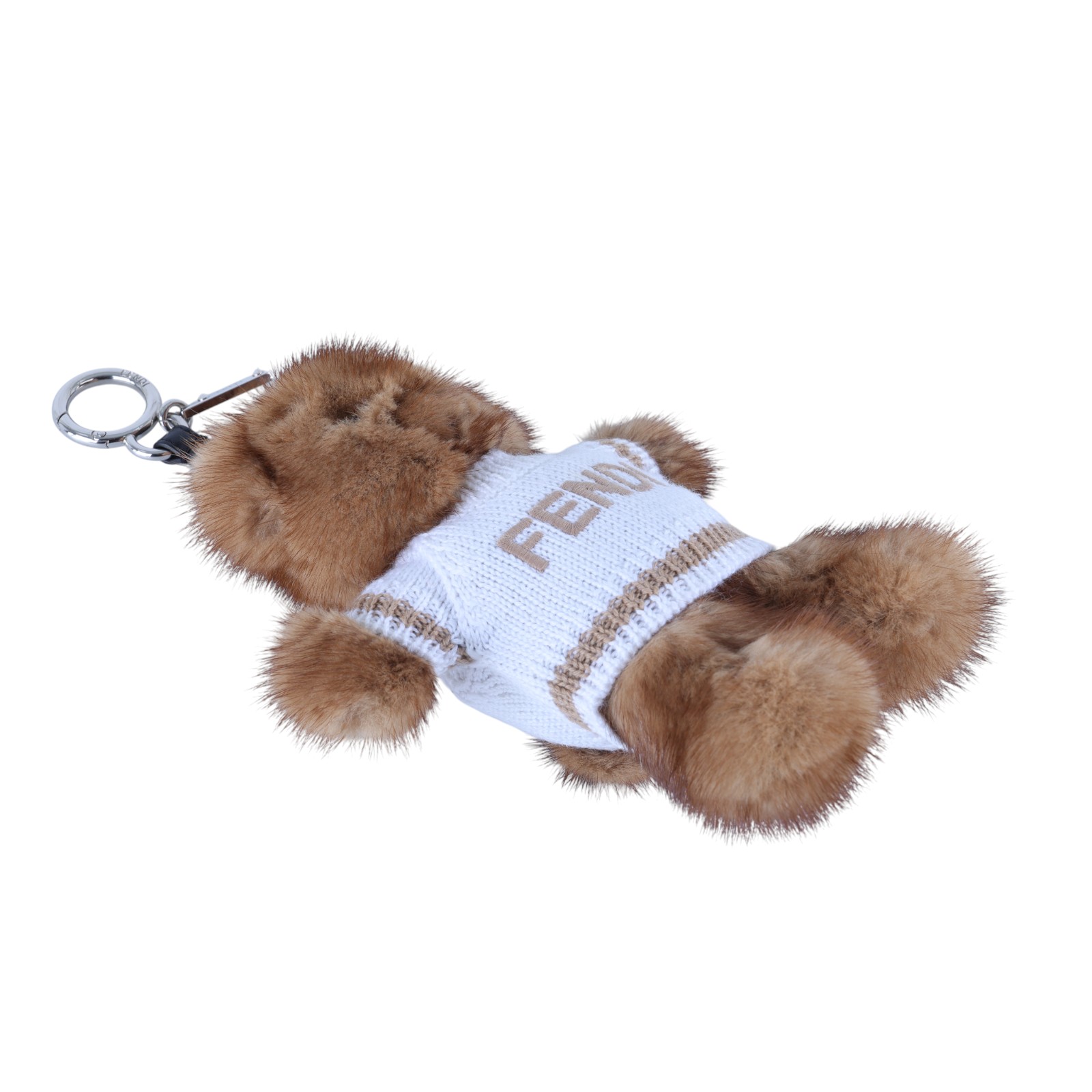 芬迪 FENDI 泰迪熊吊飾 7AS389AV30 棕泰迪熊吊飾 無附屬品