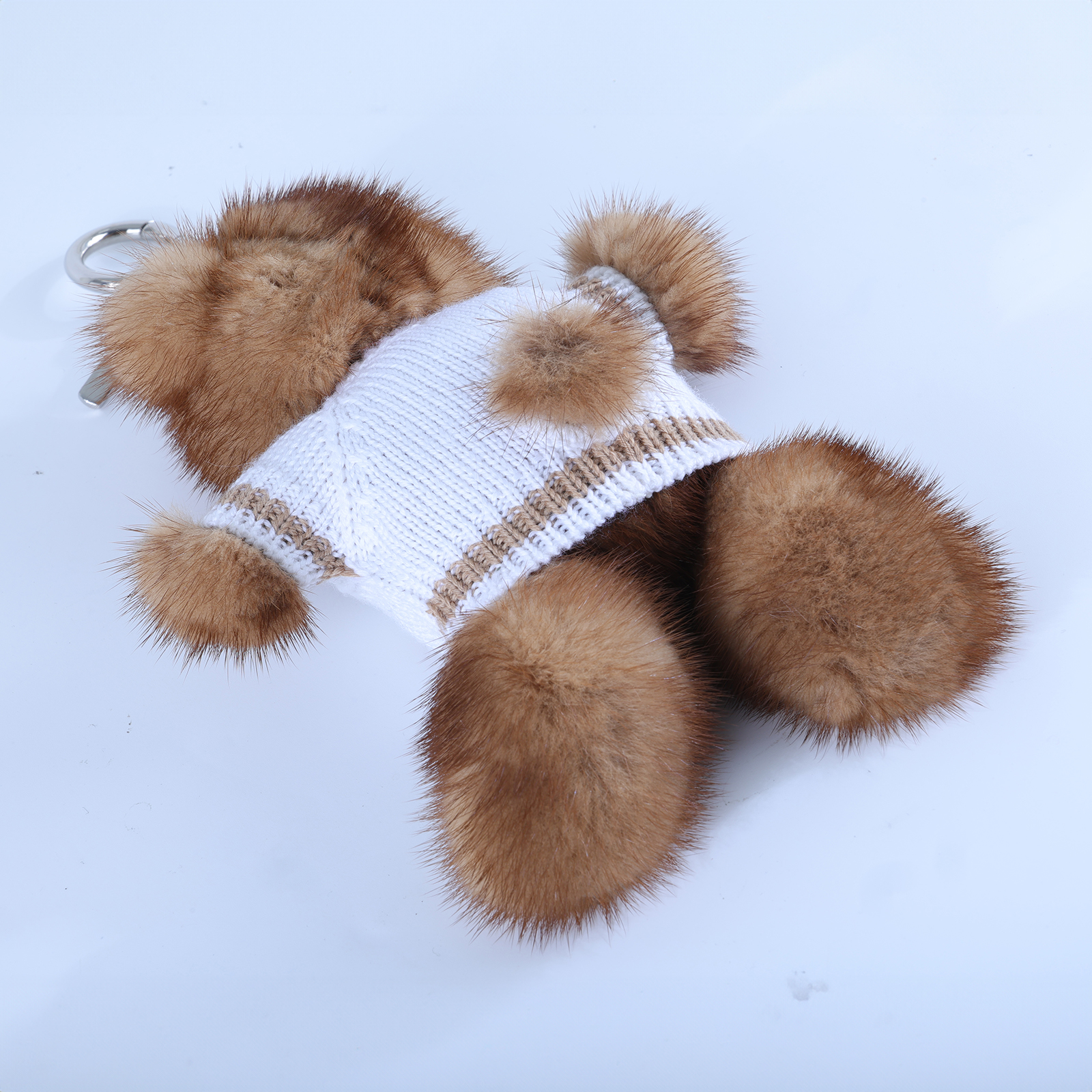 芬迪 FENDI 泰迪熊吊飾 7AS389AV30 棕泰迪熊吊飾 無附屬品