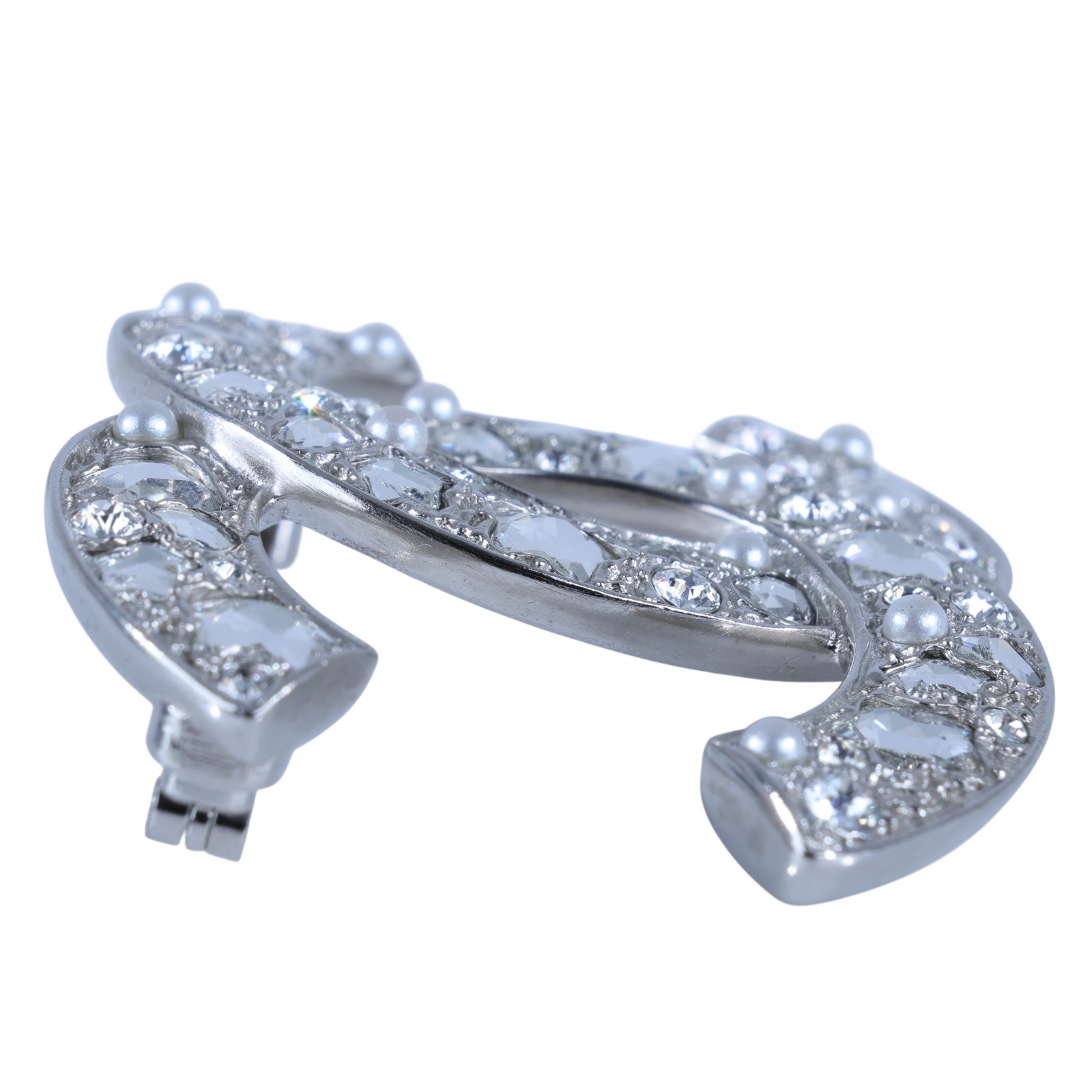 香奈兒 CHANEL CC LOGO 胸針 B23/P 雙C星星胸針 無附屬品