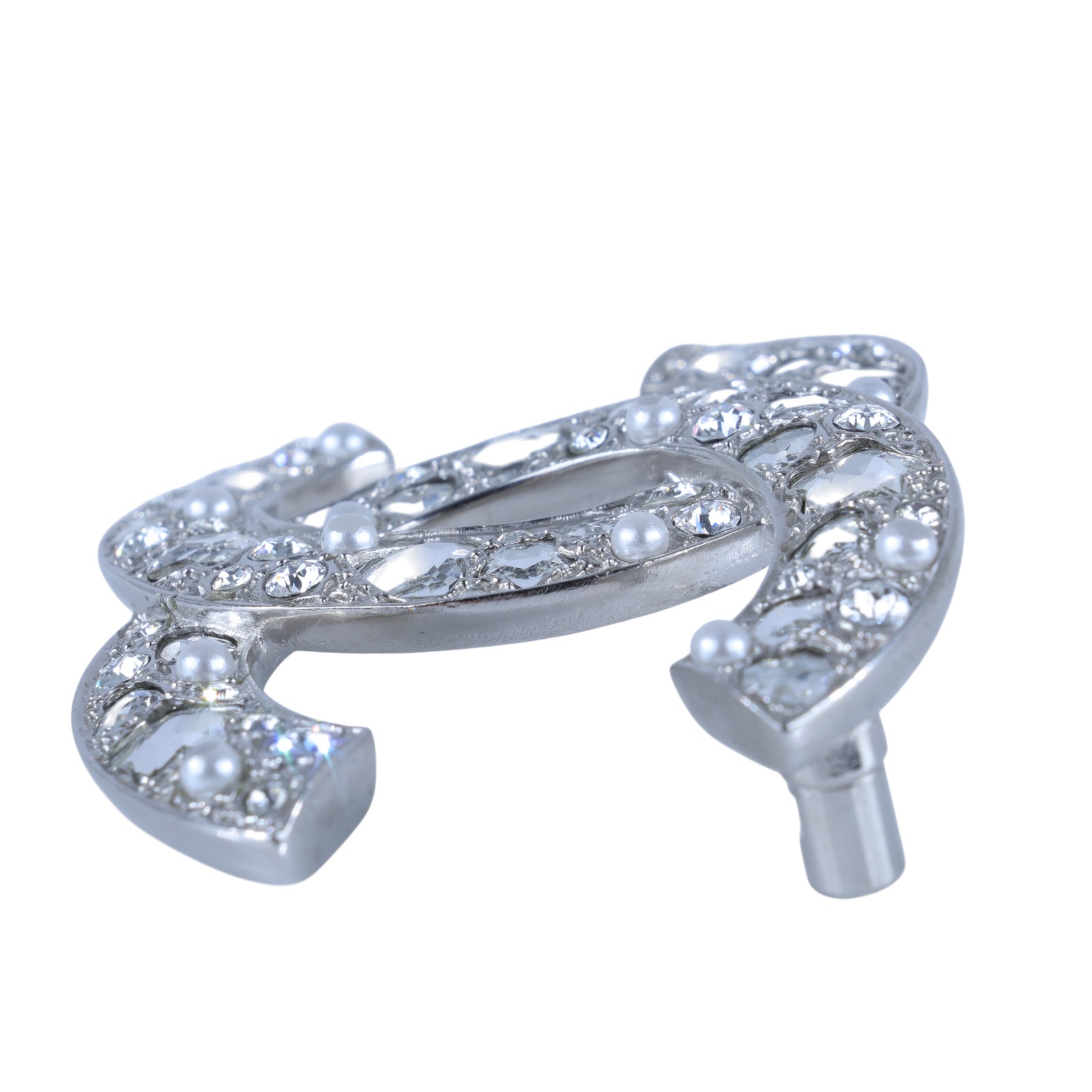 香奈兒 CHANEL CC LOGO 胸針 B23/P 雙C星星胸針 無附屬品