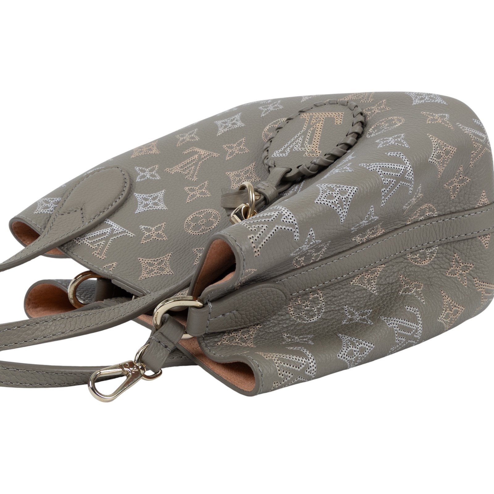 路易威登 LOUIS VUITTON BLOSSOM MAHINA PM 手提包 斜背包 水桶包 M23758 晶片款  原廠盒子/防塵袋/購買證明