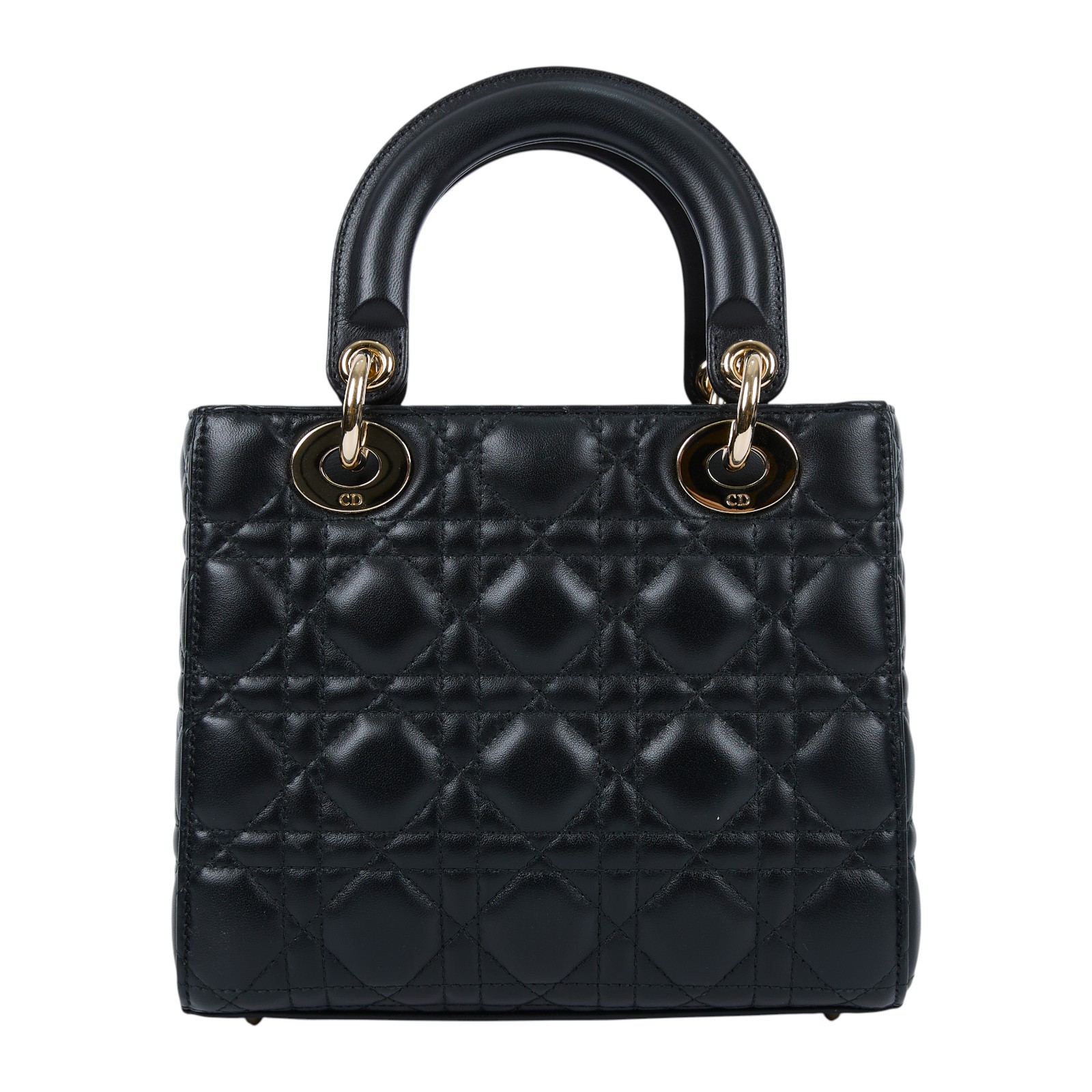 迪奧 CHRISTIAN DIOR Lady Dior My ABCDior 小型 肩背 手提包 羊皮 M0538ONGE  原廠盒子/防塵袋/保證卡