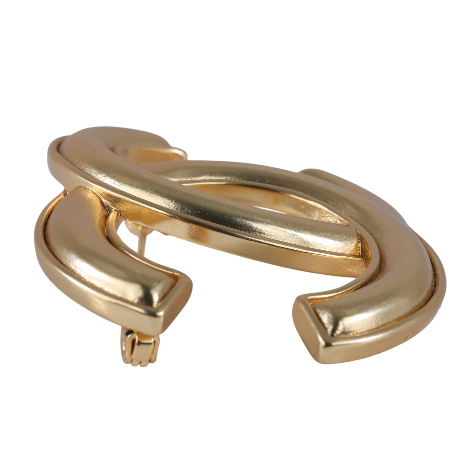 香奈兒 CHANEL CC LOGO 胸針 D19 V 金雙C胸針 原廠盒子