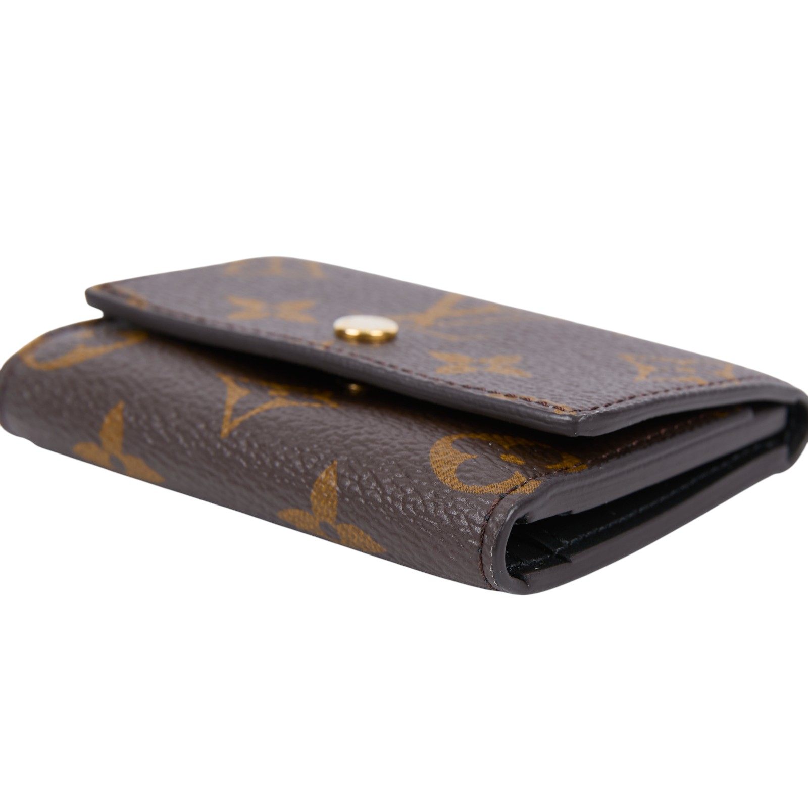 路易威登 LOUIS VUITTON Micro錢包 短夾 M68704 晶片款 原花拼皮三折短夾 原廠盒子/防塵袋