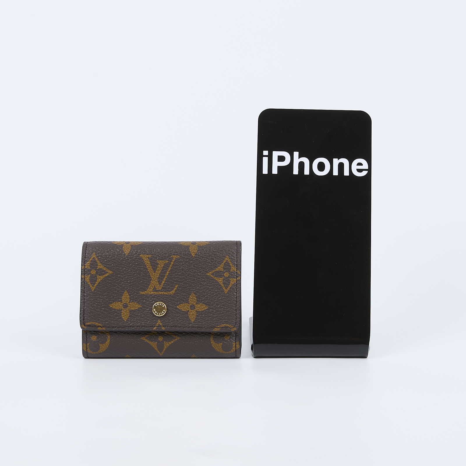 路易威登 LOUIS VUITTON Micro錢包 短夾 M68704 晶片款 原花拼皮三折短夾 原廠盒子/防塵袋